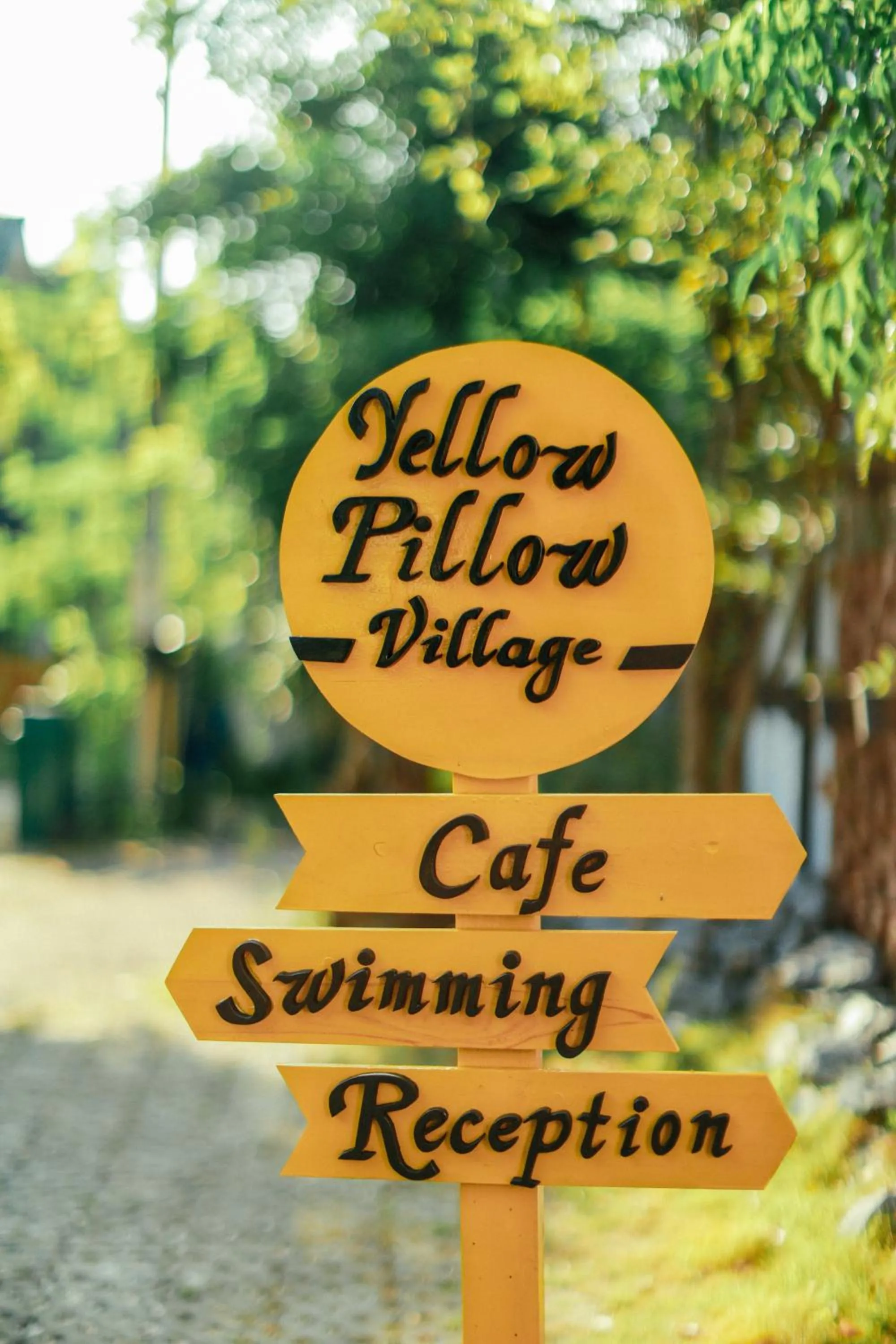 Property logo or sign in Yellow Pillow village