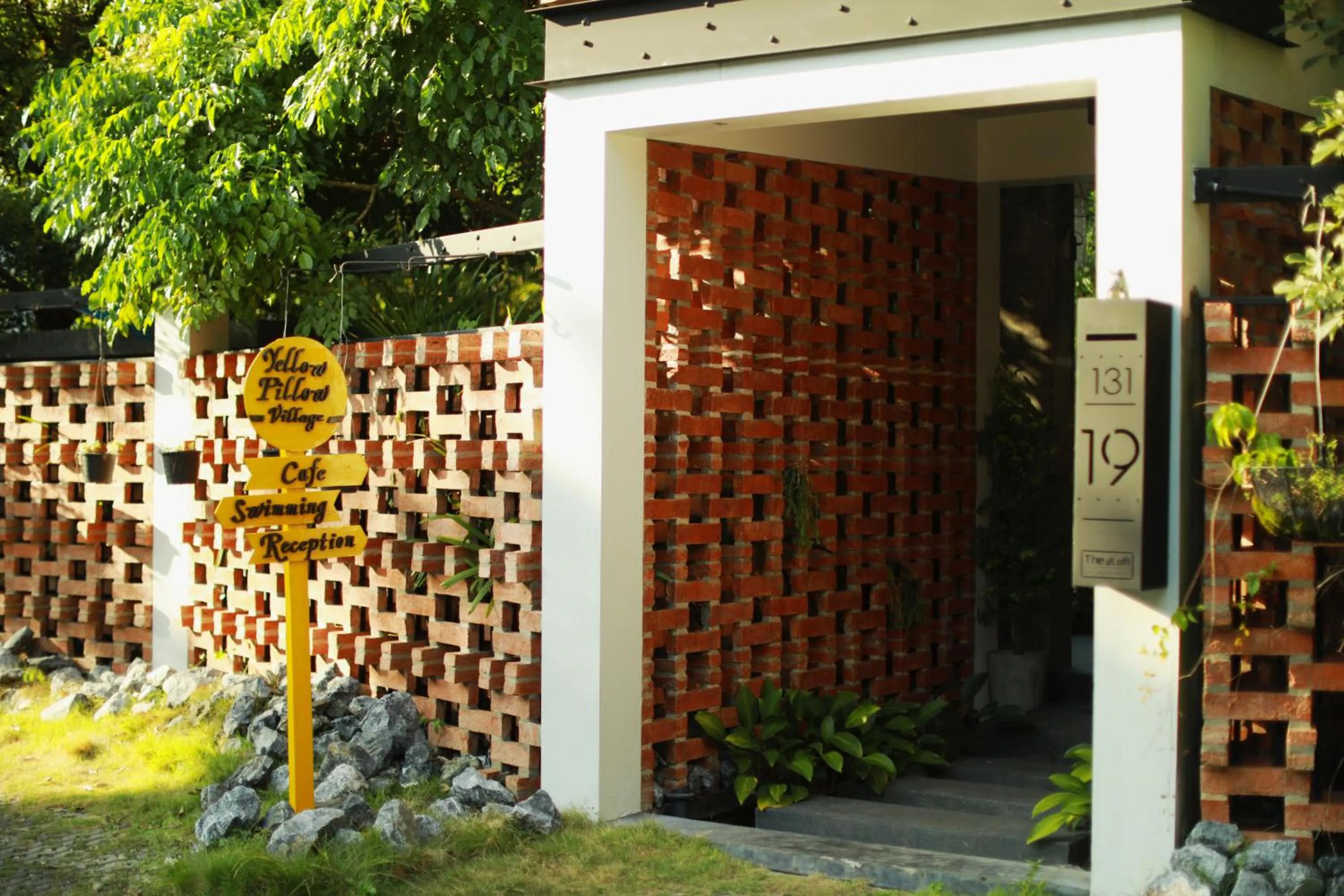 Property building in Yellow Pillow village