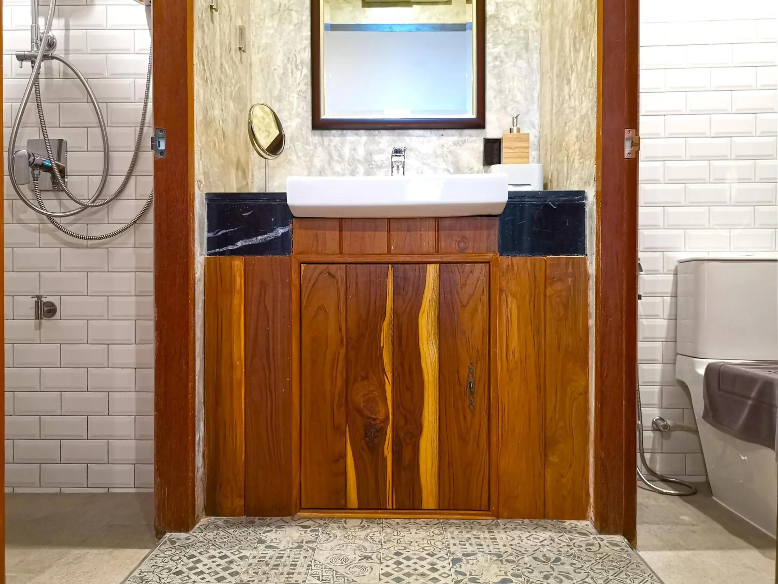 Bathroom in Yellow Pillow village