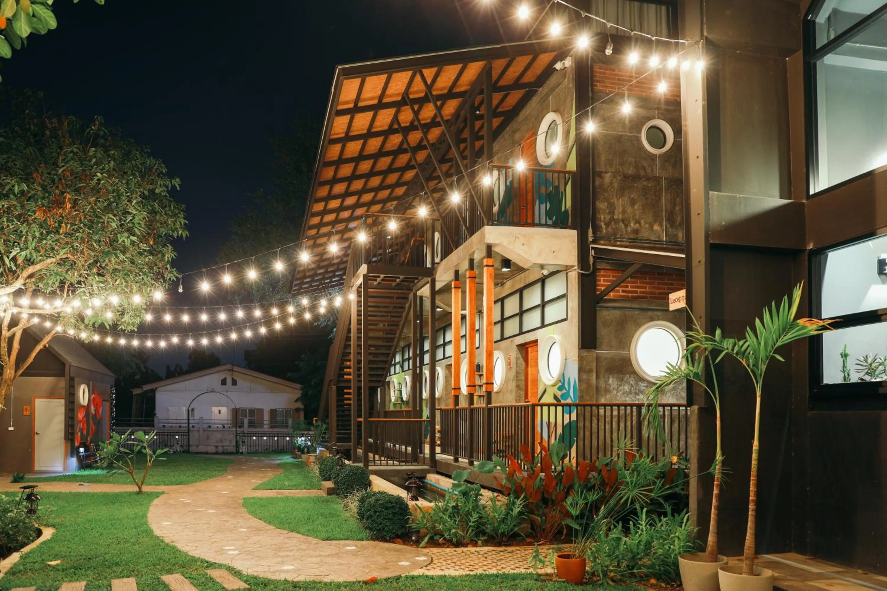 Property building in Yellow Pillow village