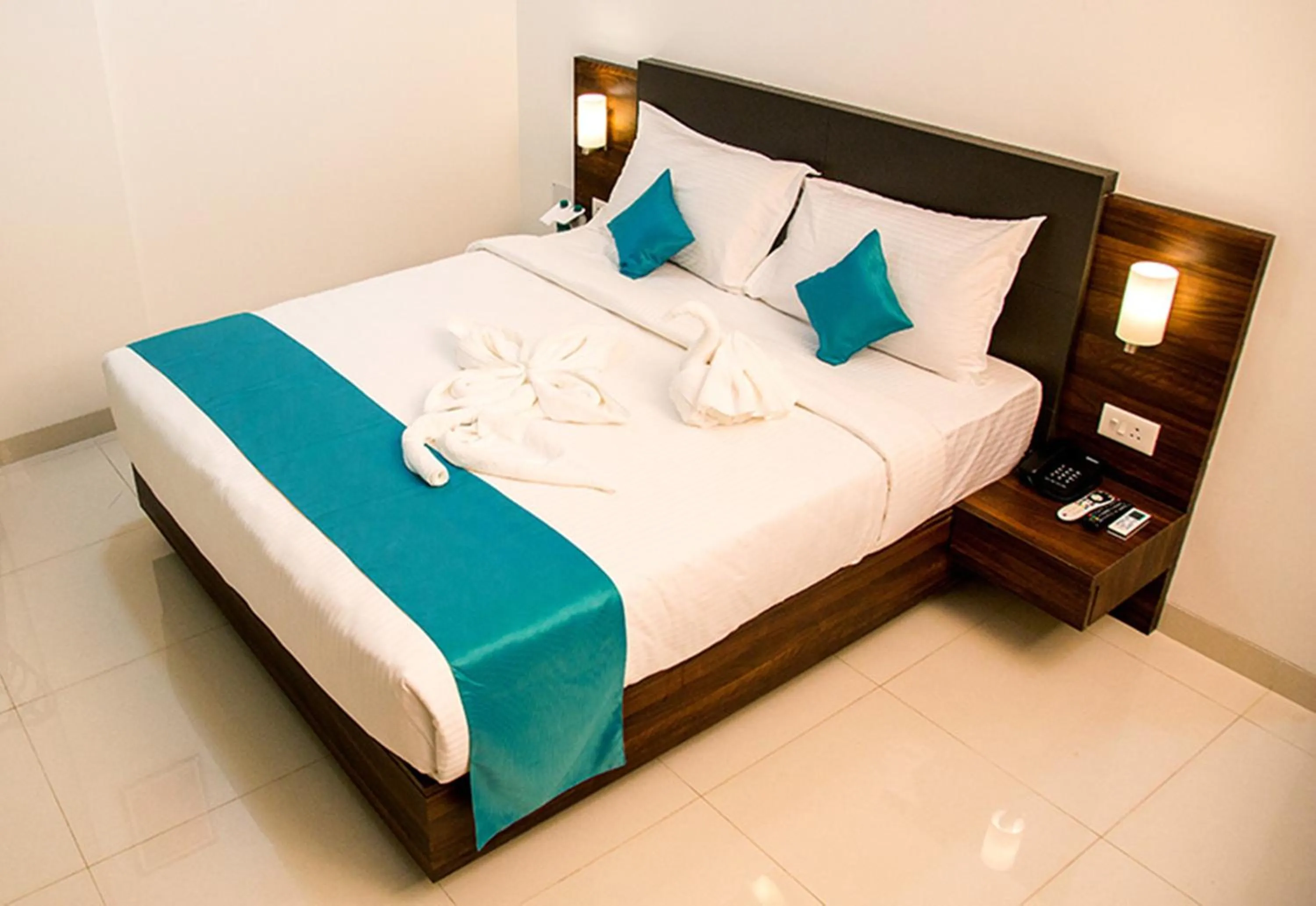 Bed in Hotel Nirvana