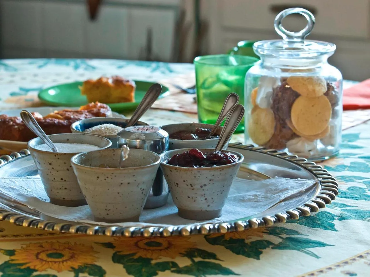 Italian breakfast in Tenuta San Rocco
