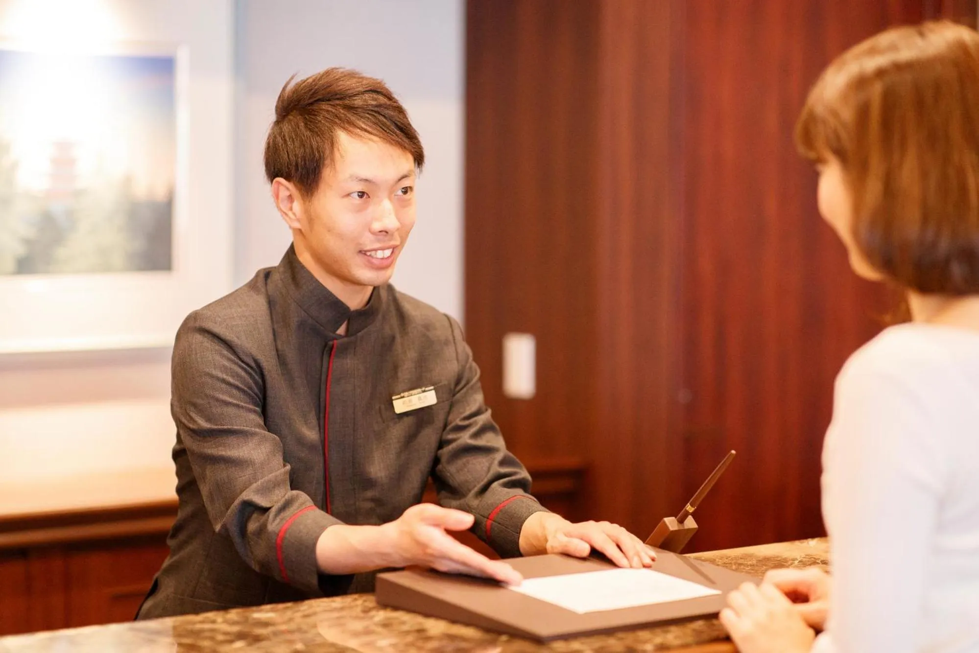 Staff in Hotel Mori no Kaze Nasu