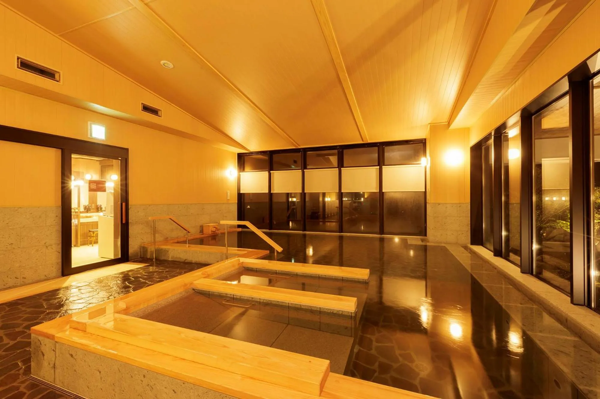 Hot Spring Bath in Hotel Mori no Kaze Nasu