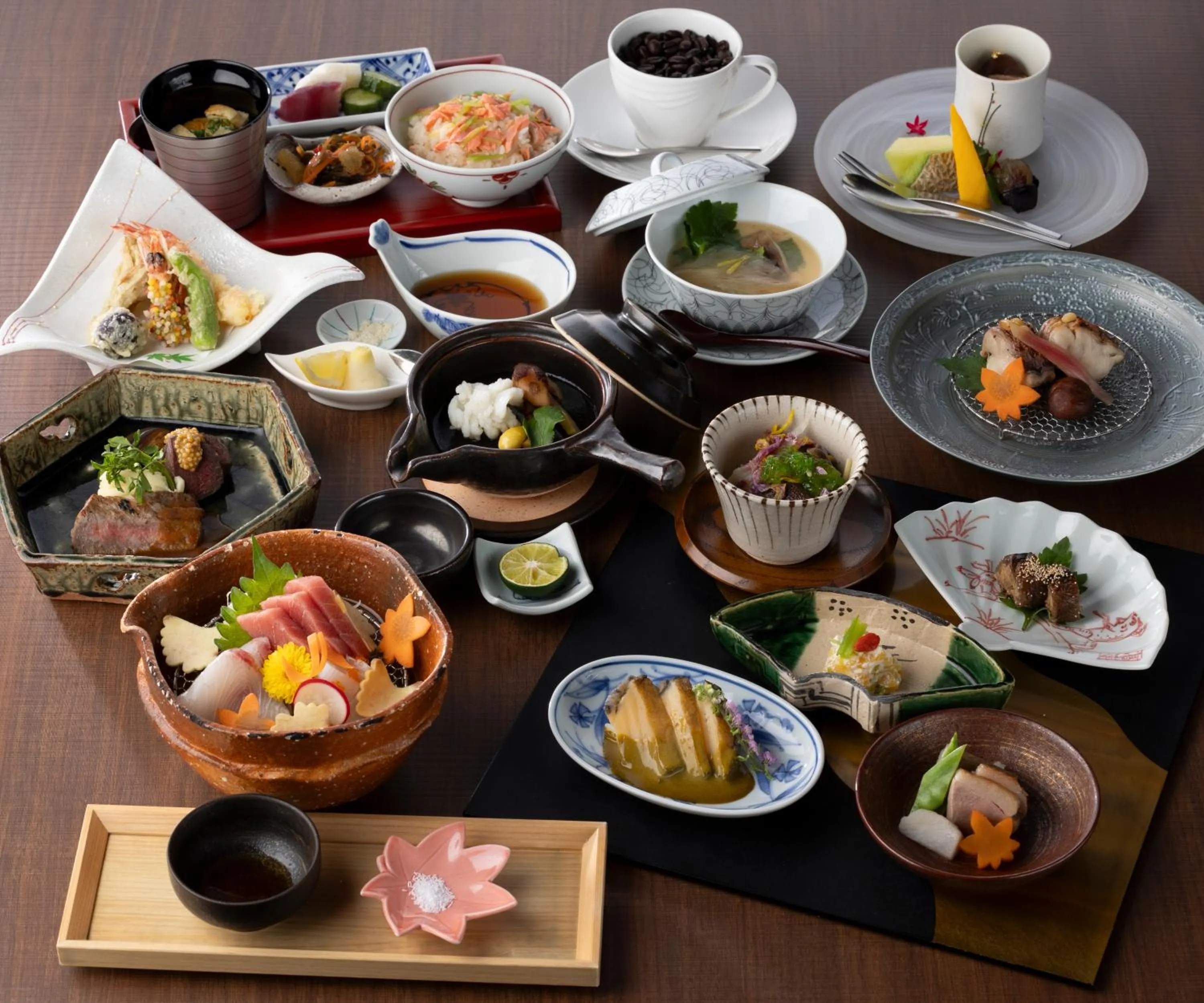 Food in Hotel Mori no Kaze Nasu