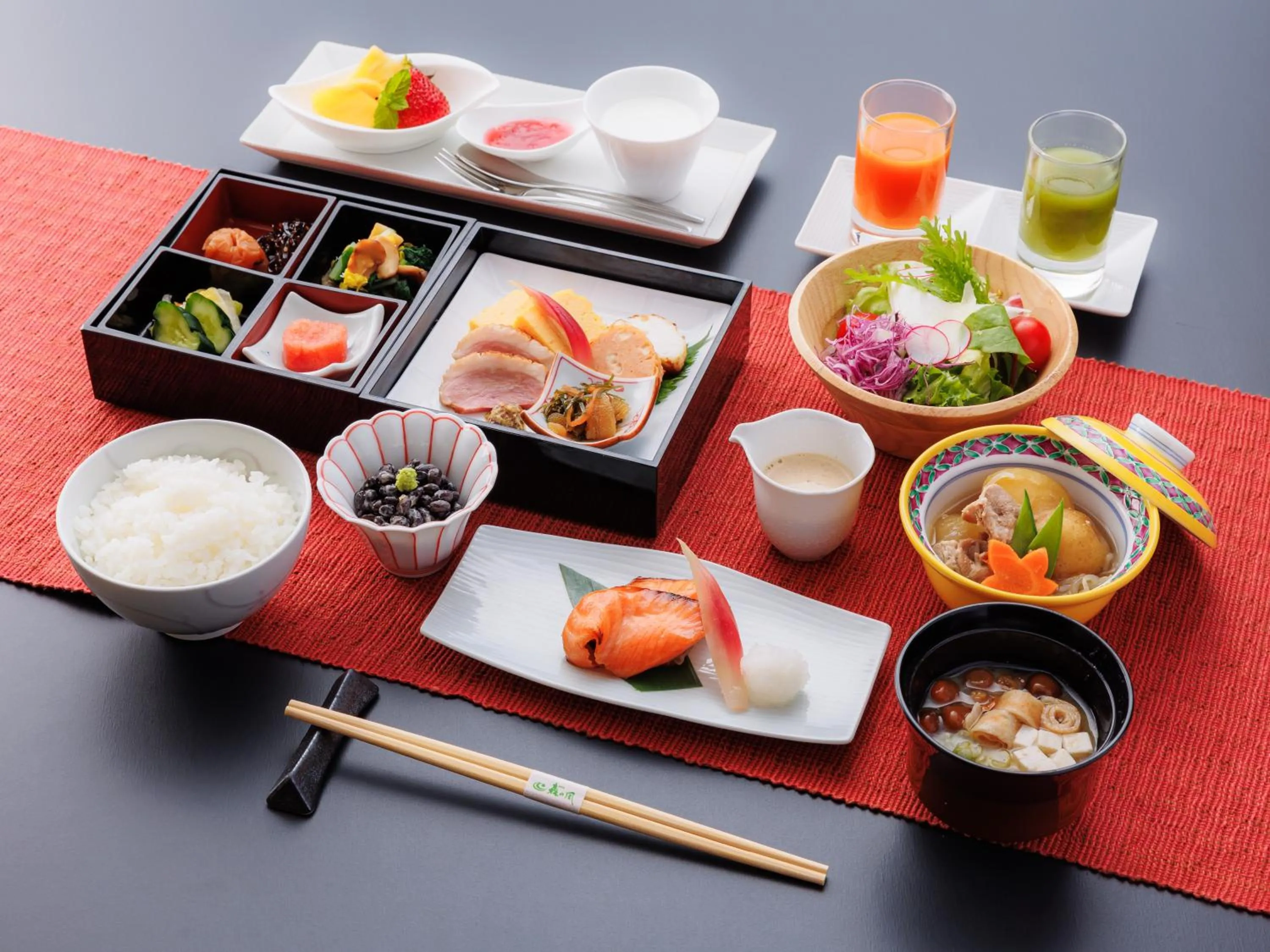 Food in Hotel Mori no Kaze Nasu