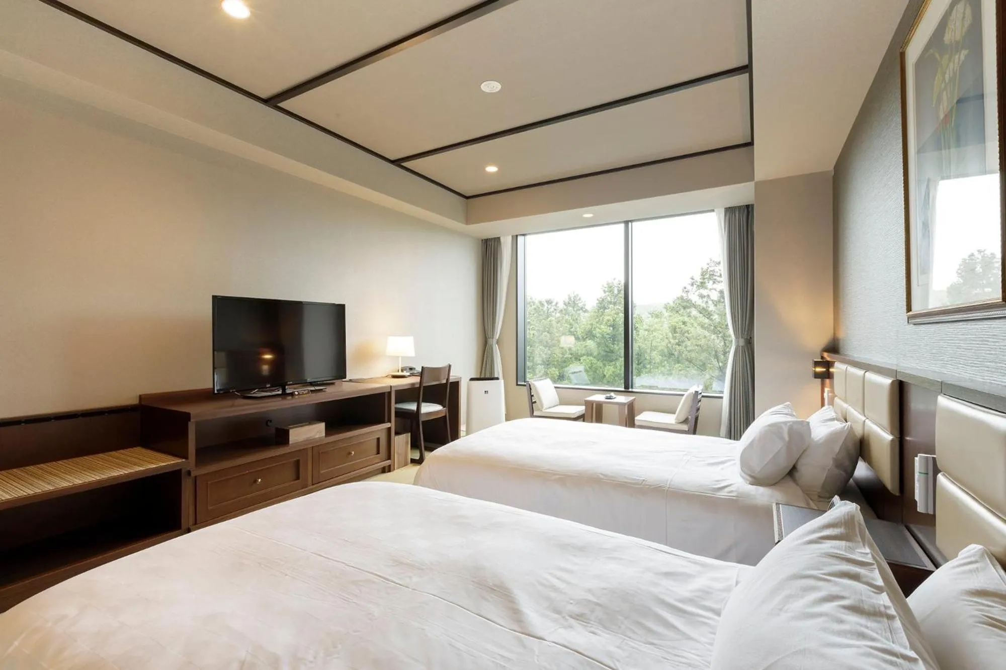 Photo of the whole room, Bed in Hotel Mori no Kaze Nasu