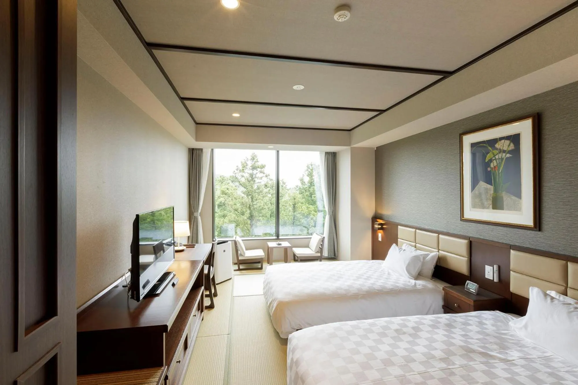 Photo of the whole room, Bed in Hotel Mori no Kaze Nasu