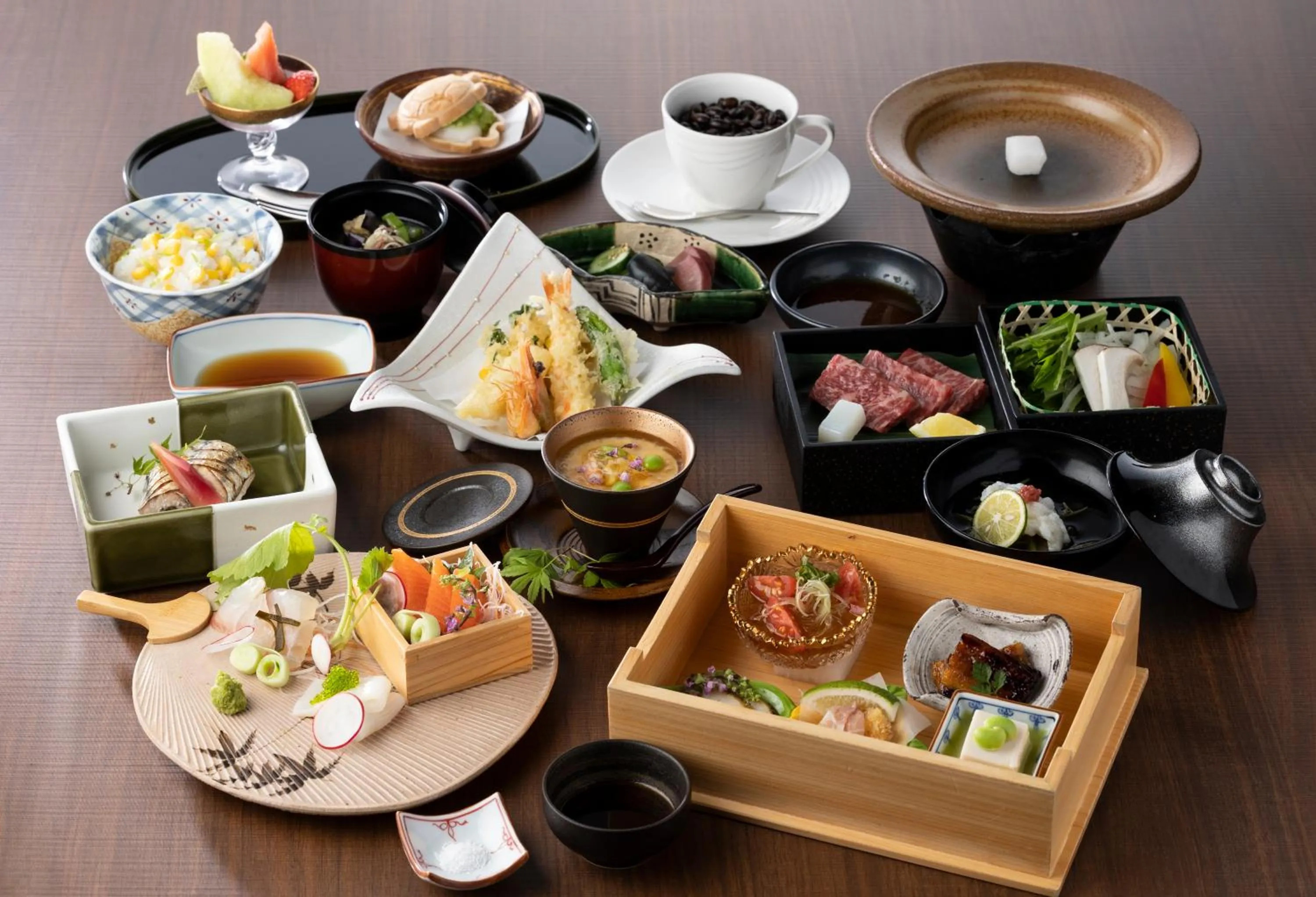 Food in Hotel Mori no Kaze Nasu