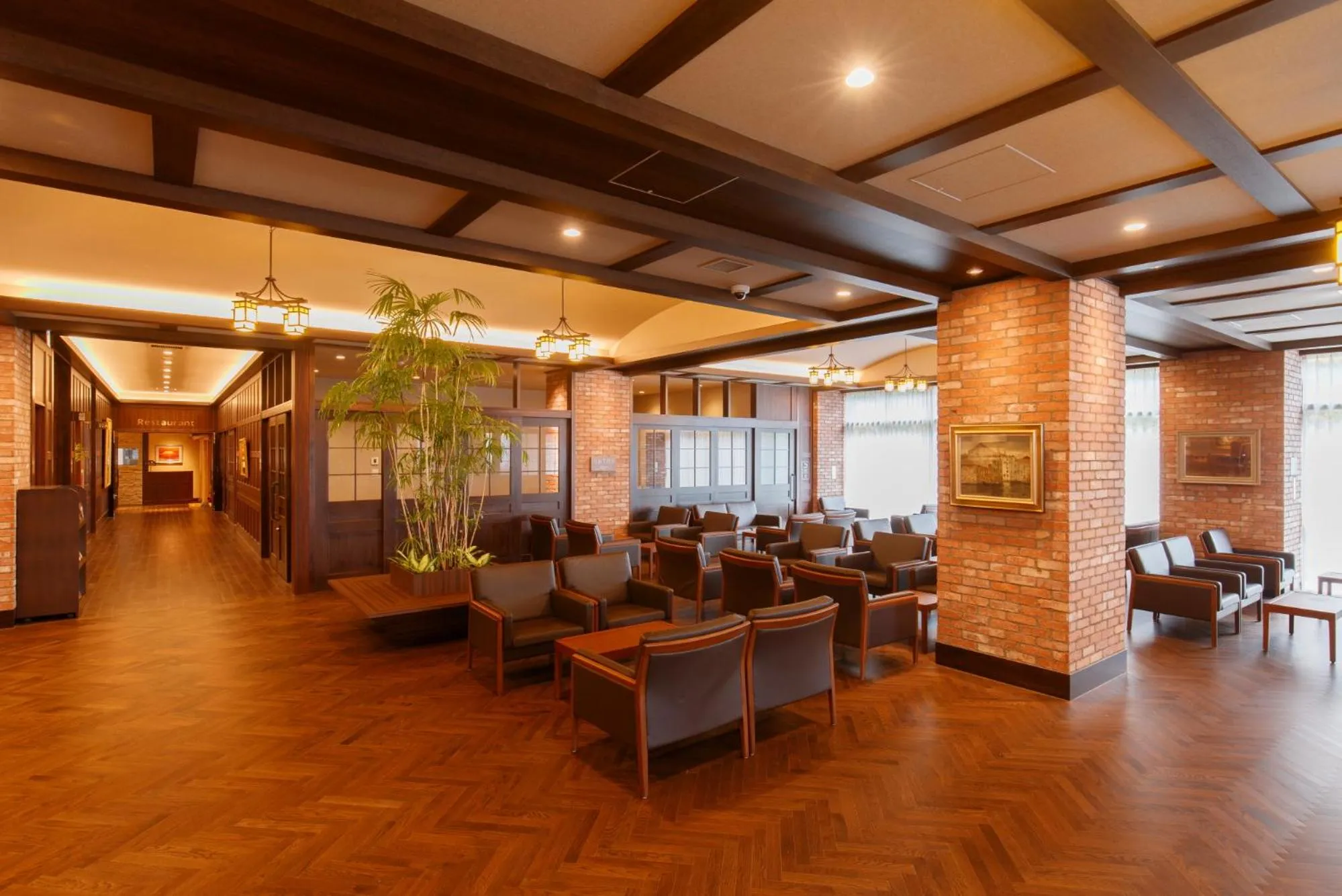 Lobby or reception in Hotel Mori no Kaze Nasu