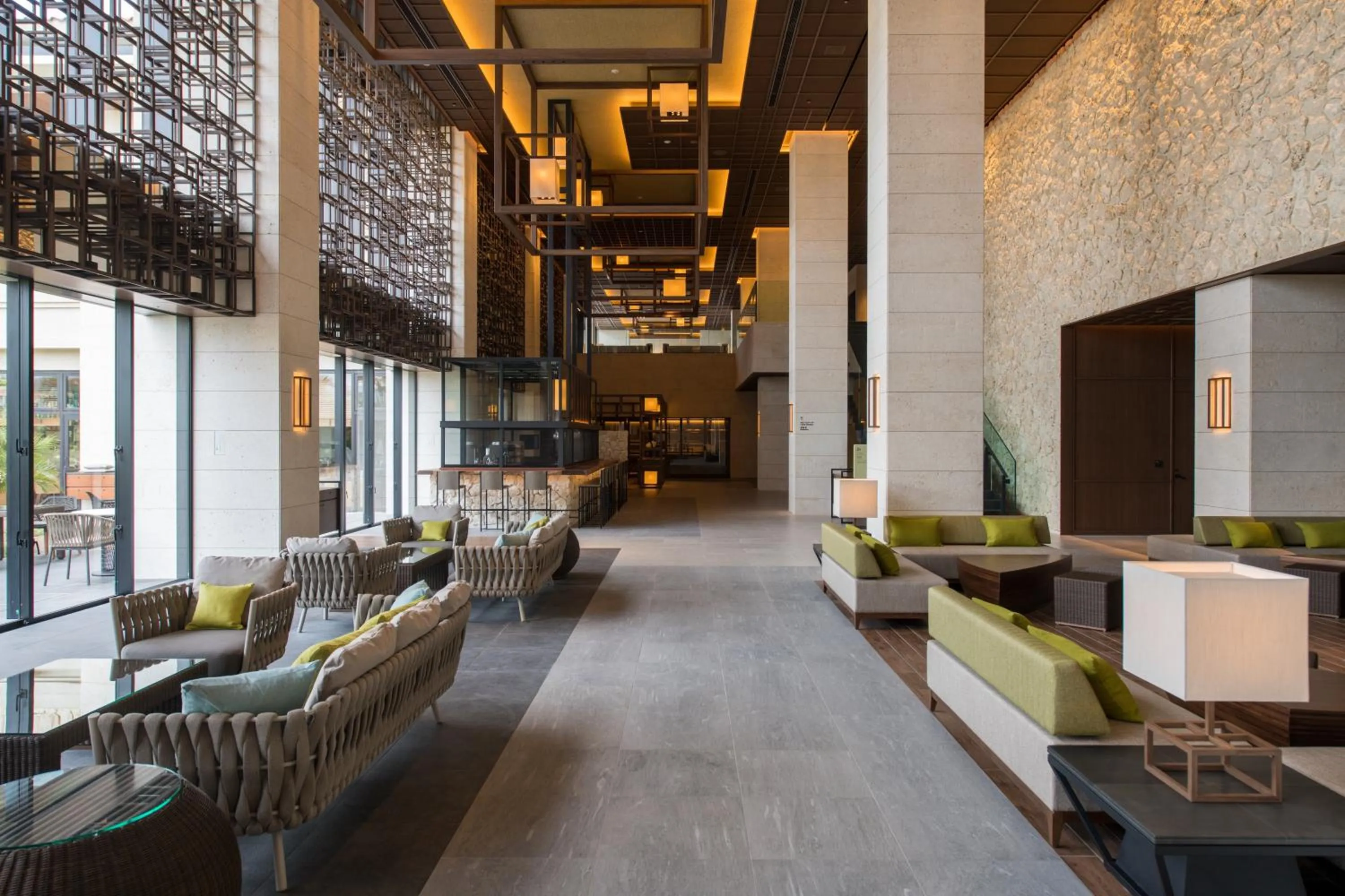 Lobby or reception in Hyatt Regency Seragaki Island Okinawa