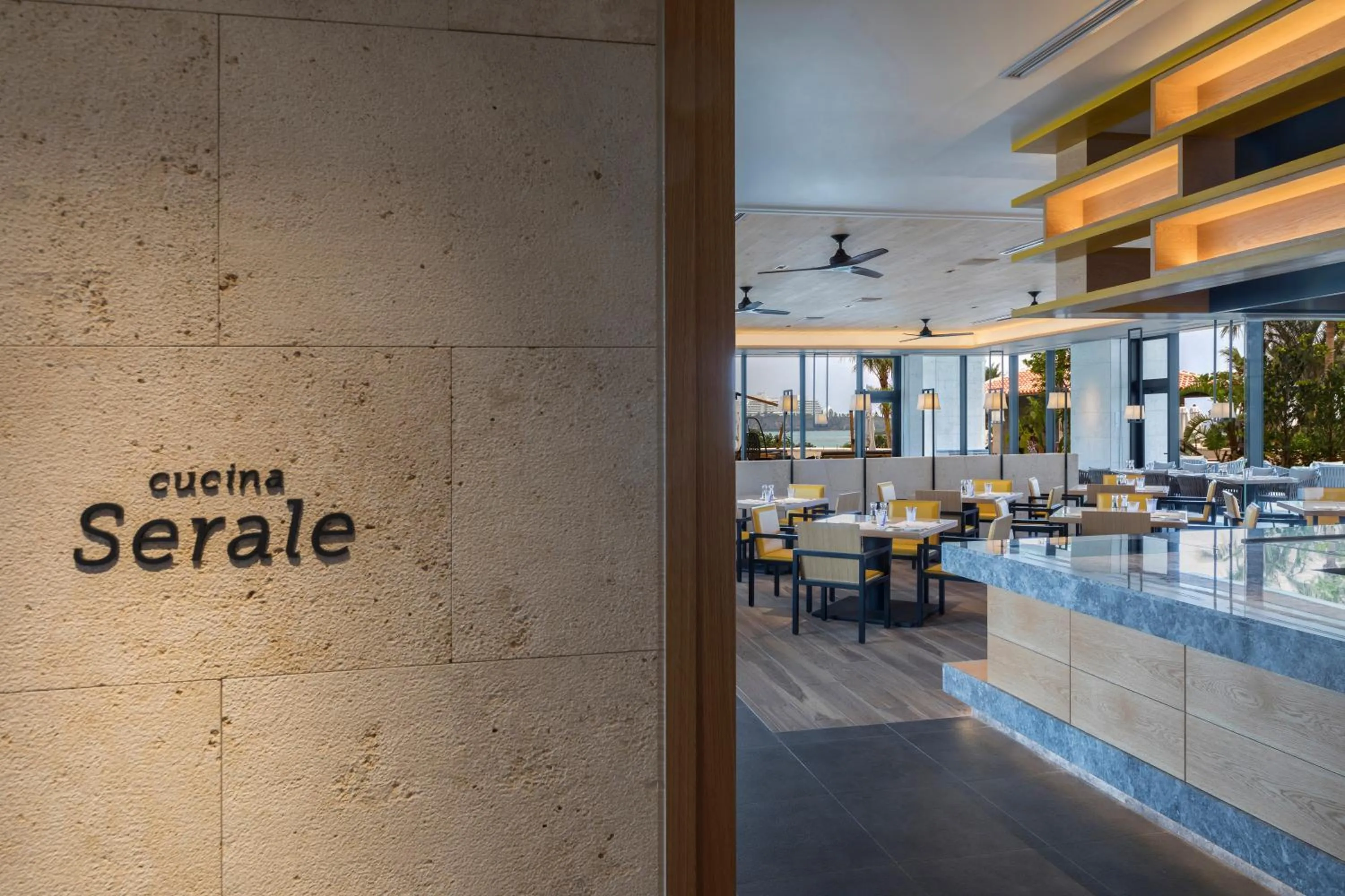 Restaurant/places to eat in Hyatt Regency Seragaki Island Okinawa