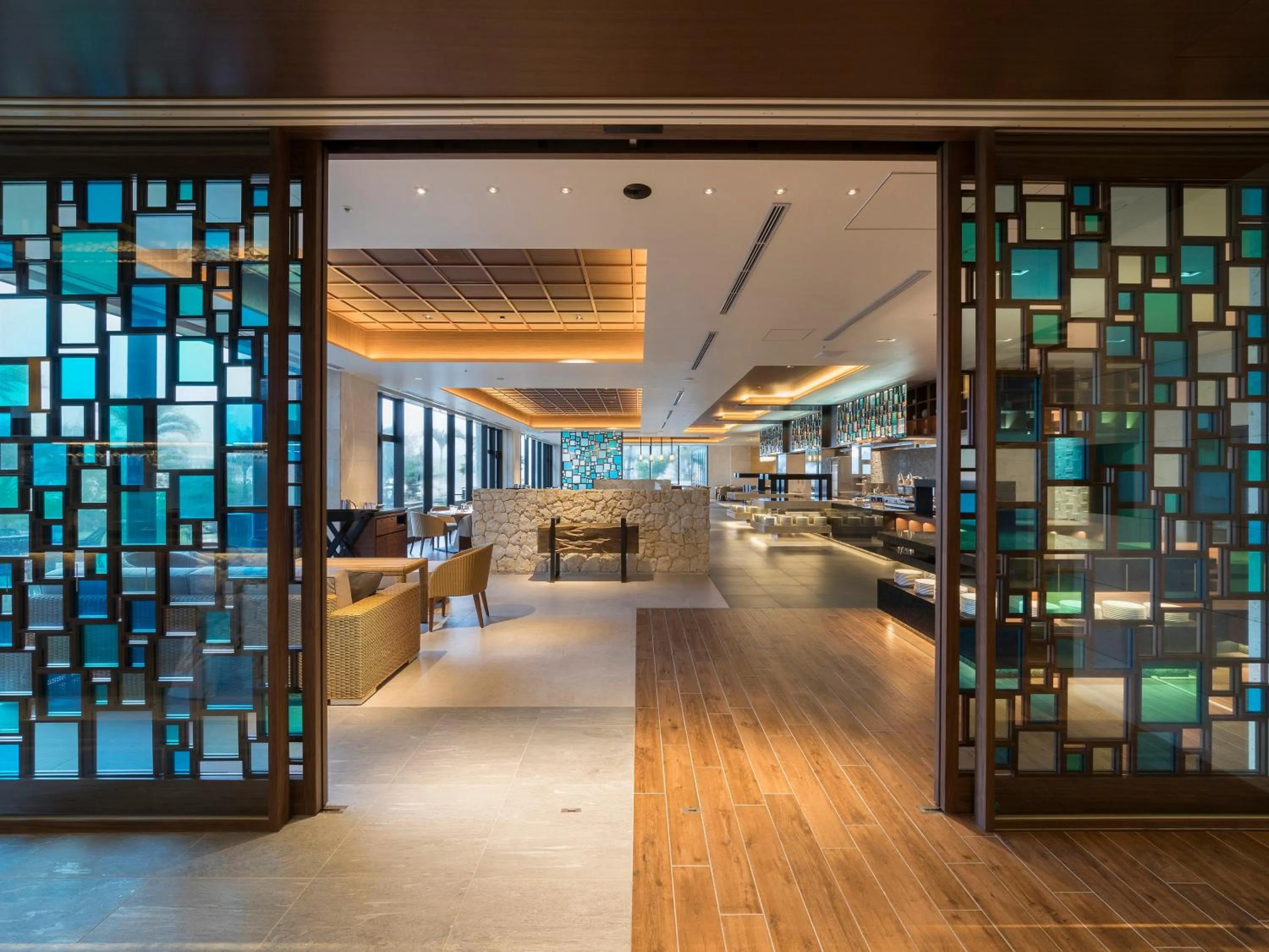 Restaurant/places to eat in Hyatt Regency Seragaki Island Okinawa