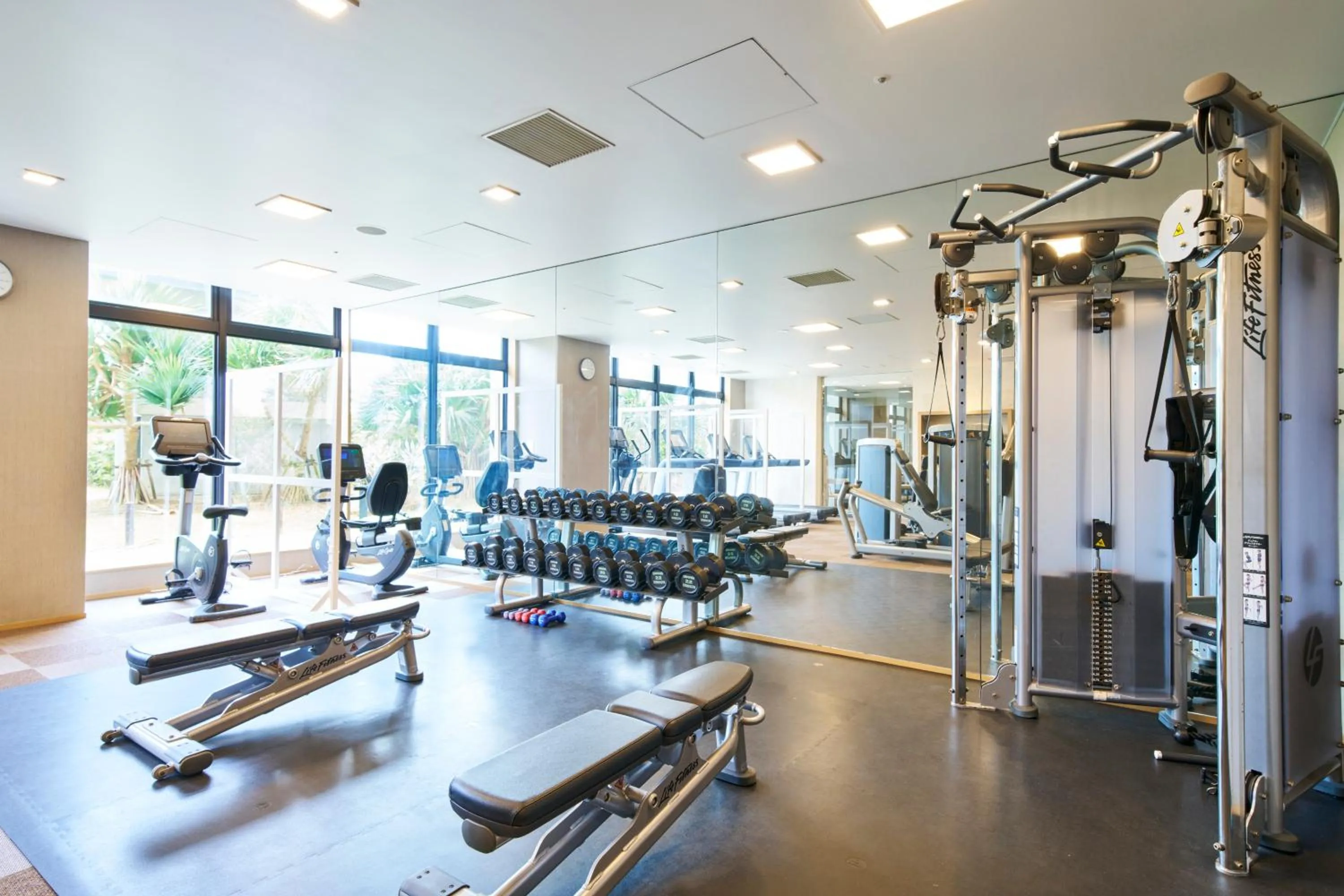 Fitness centre/facilities in Hyatt Regency Seragaki Island Okinawa