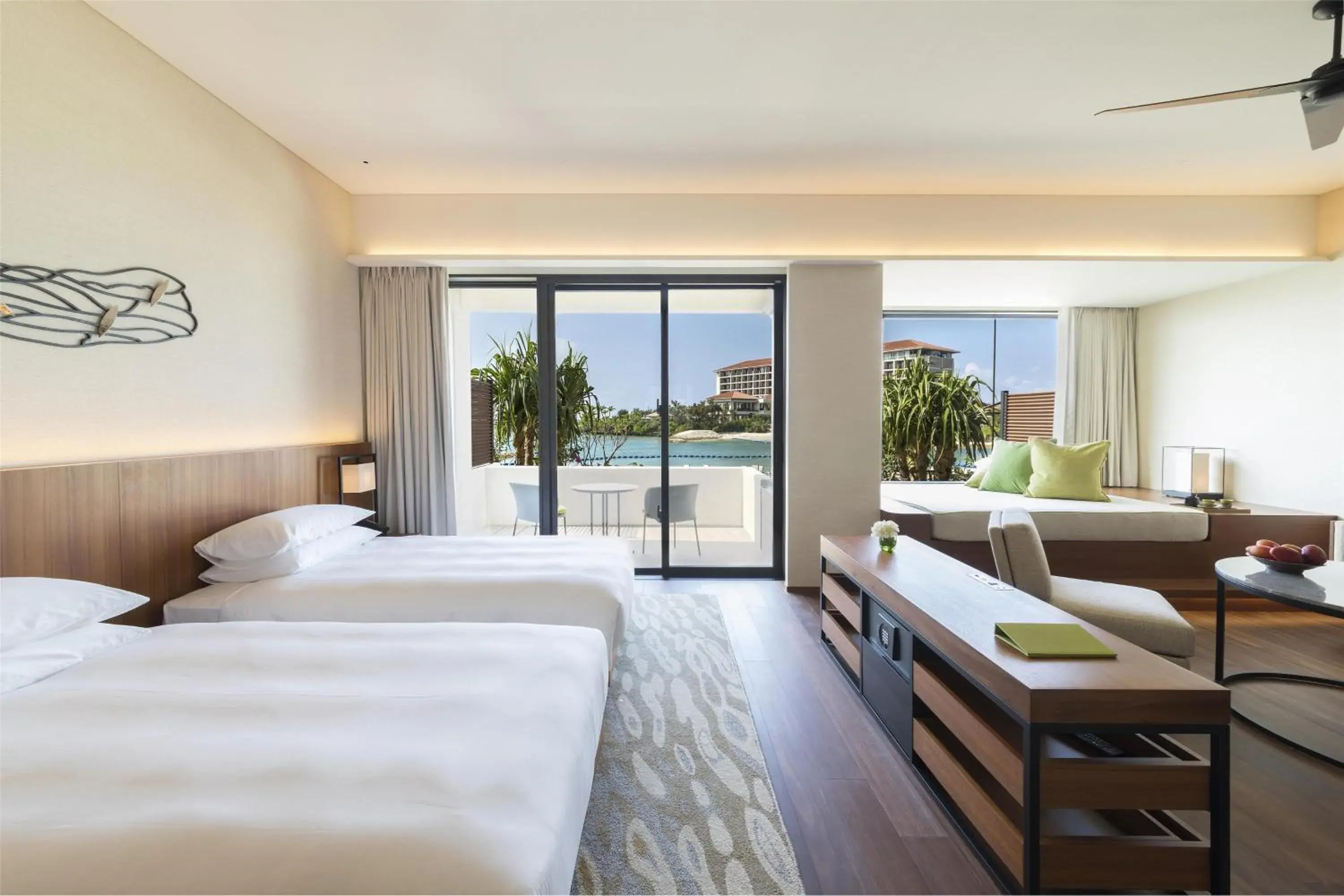 One-Bedroom Beach House with Two Single Beds in Hyatt Regency Seragaki Island Okinawa One-Bedroom Beach House with Two Single Beds in Hyatt Regency Seragaki Island Okinawa