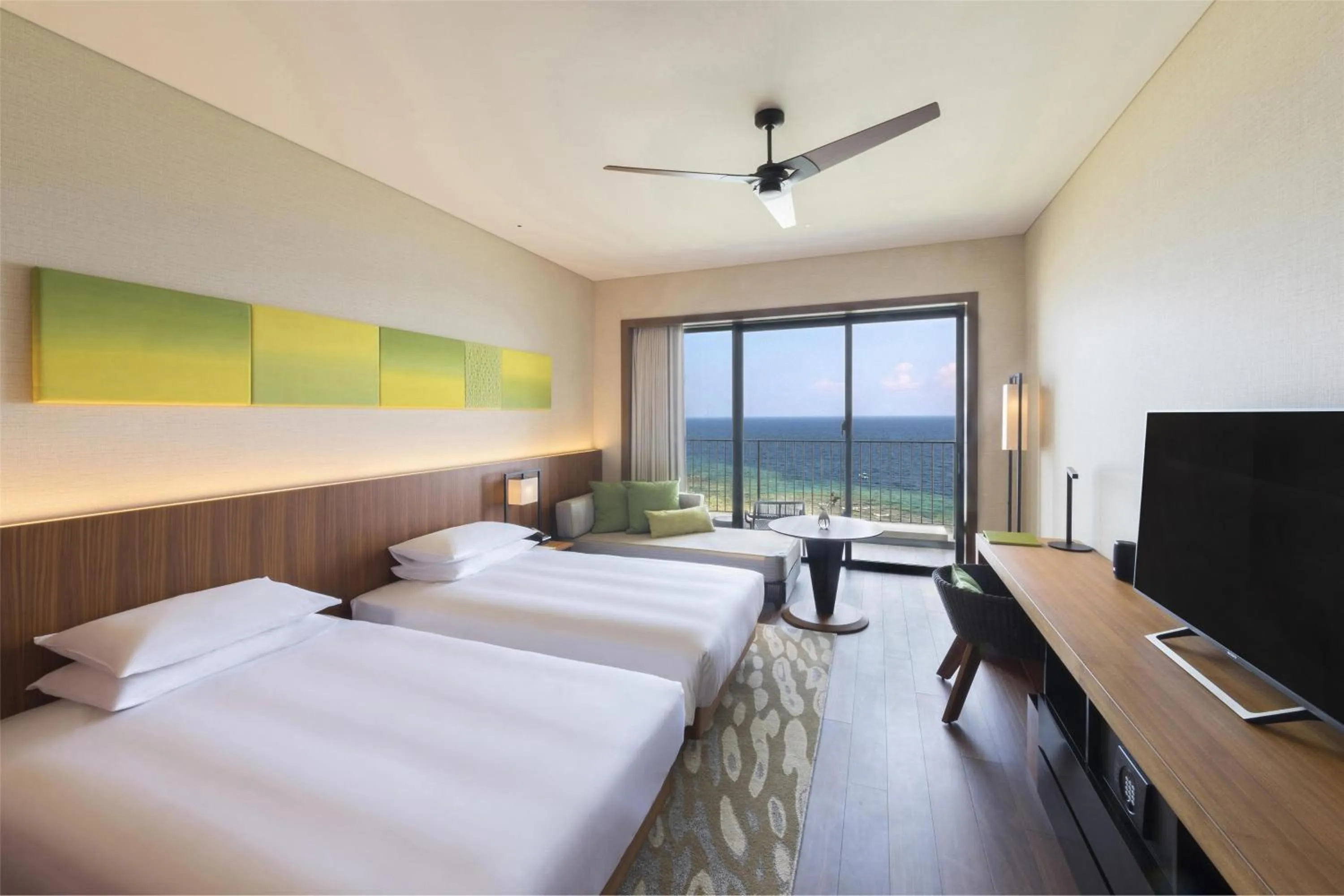 Twin Room in Hyatt Regency Seragaki Island Okinawa
