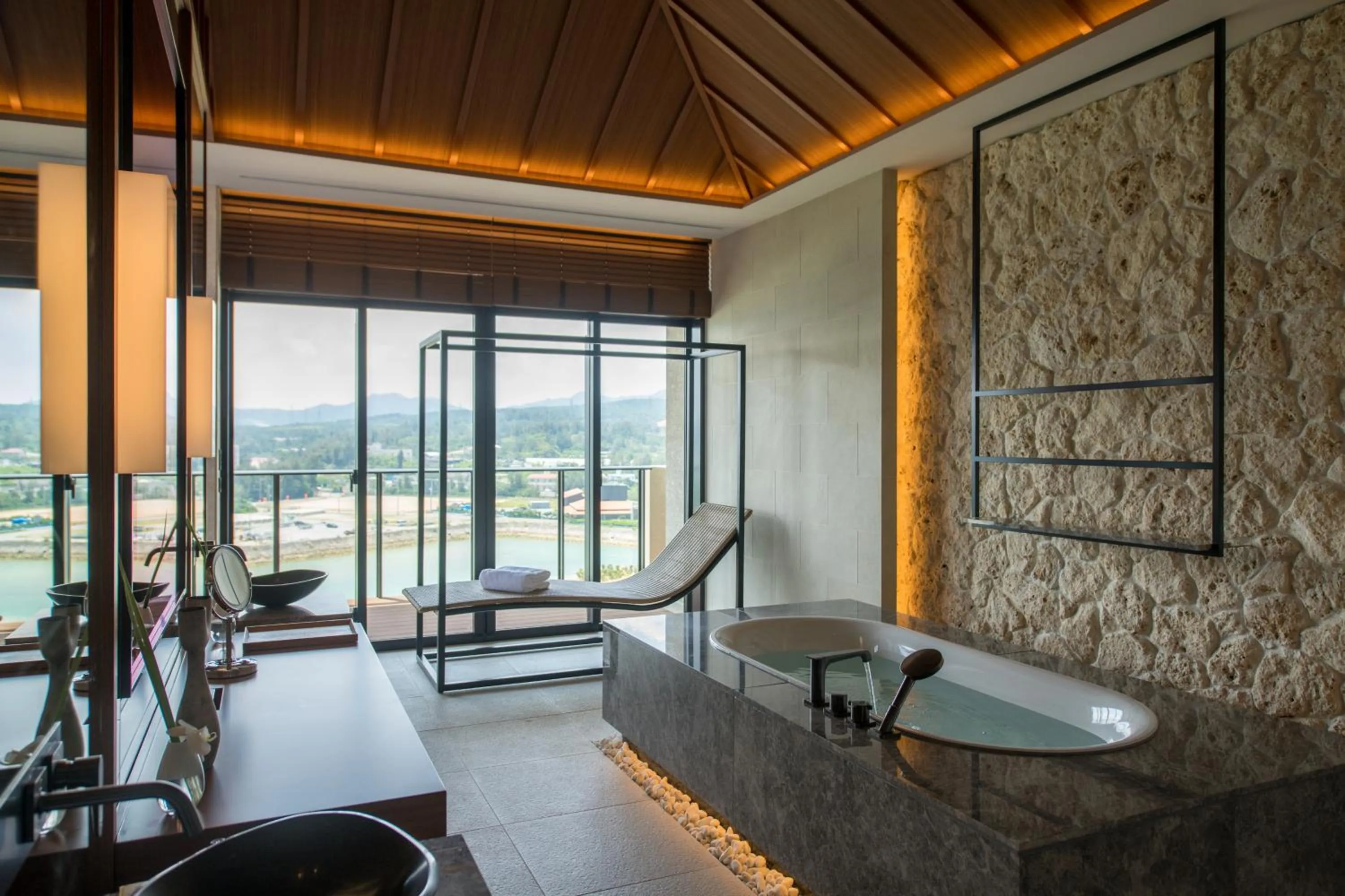 Bathroom in Hyatt Regency Seragaki Island Okinawa