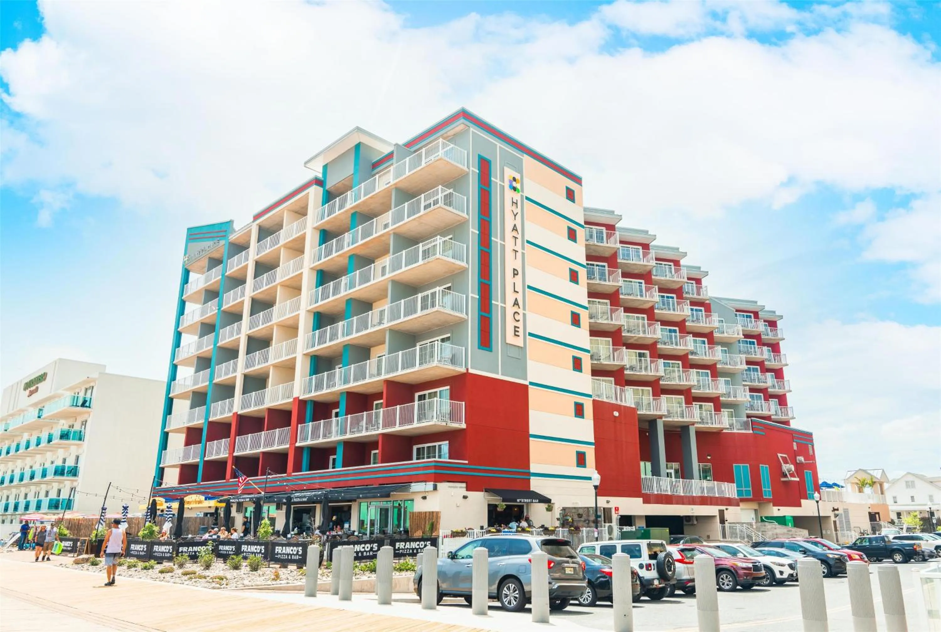 Property building in Hyatt Place Ocean City Oceanfront