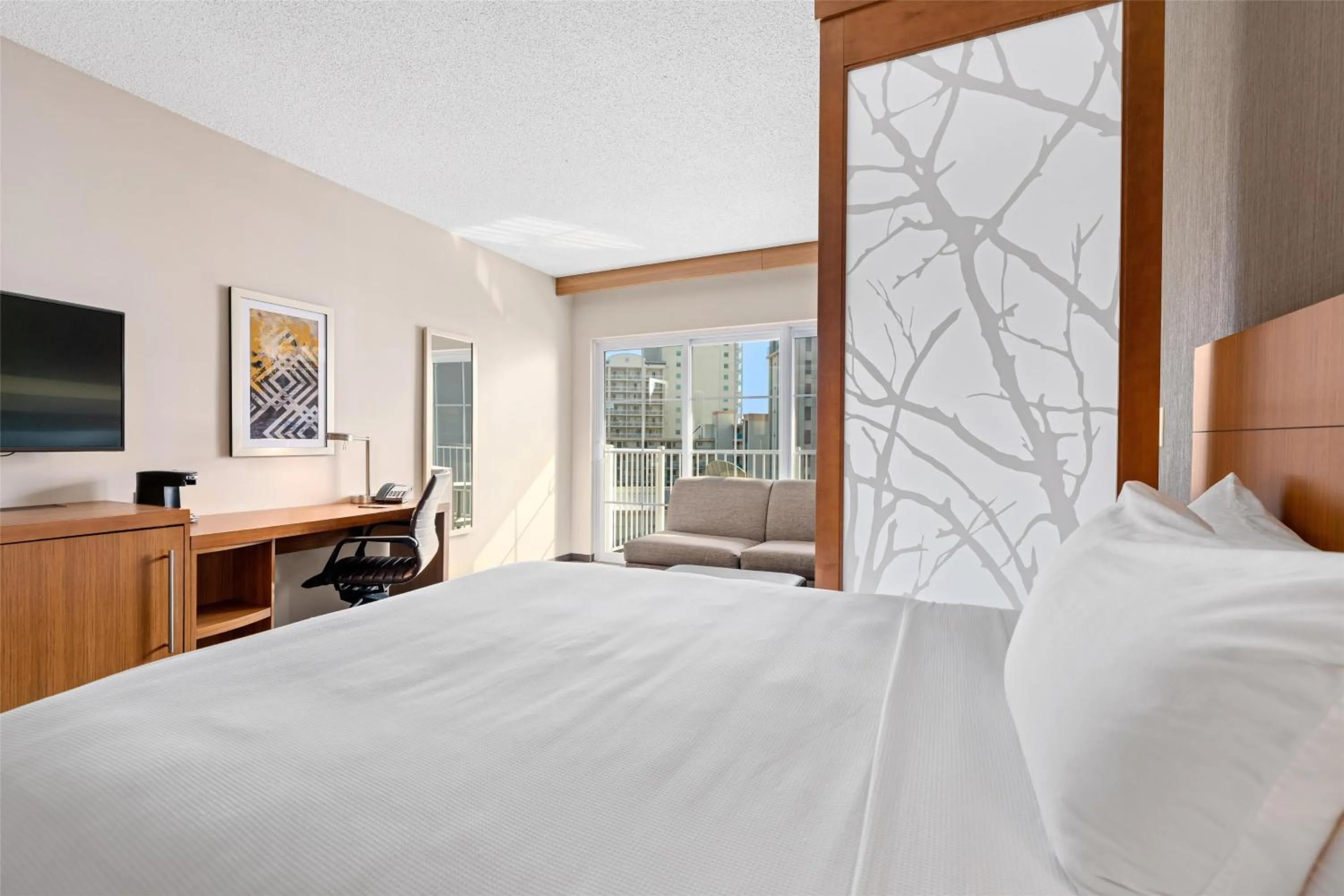 Bedroom, Bed in Hyatt Place Ocean City Oceanfront