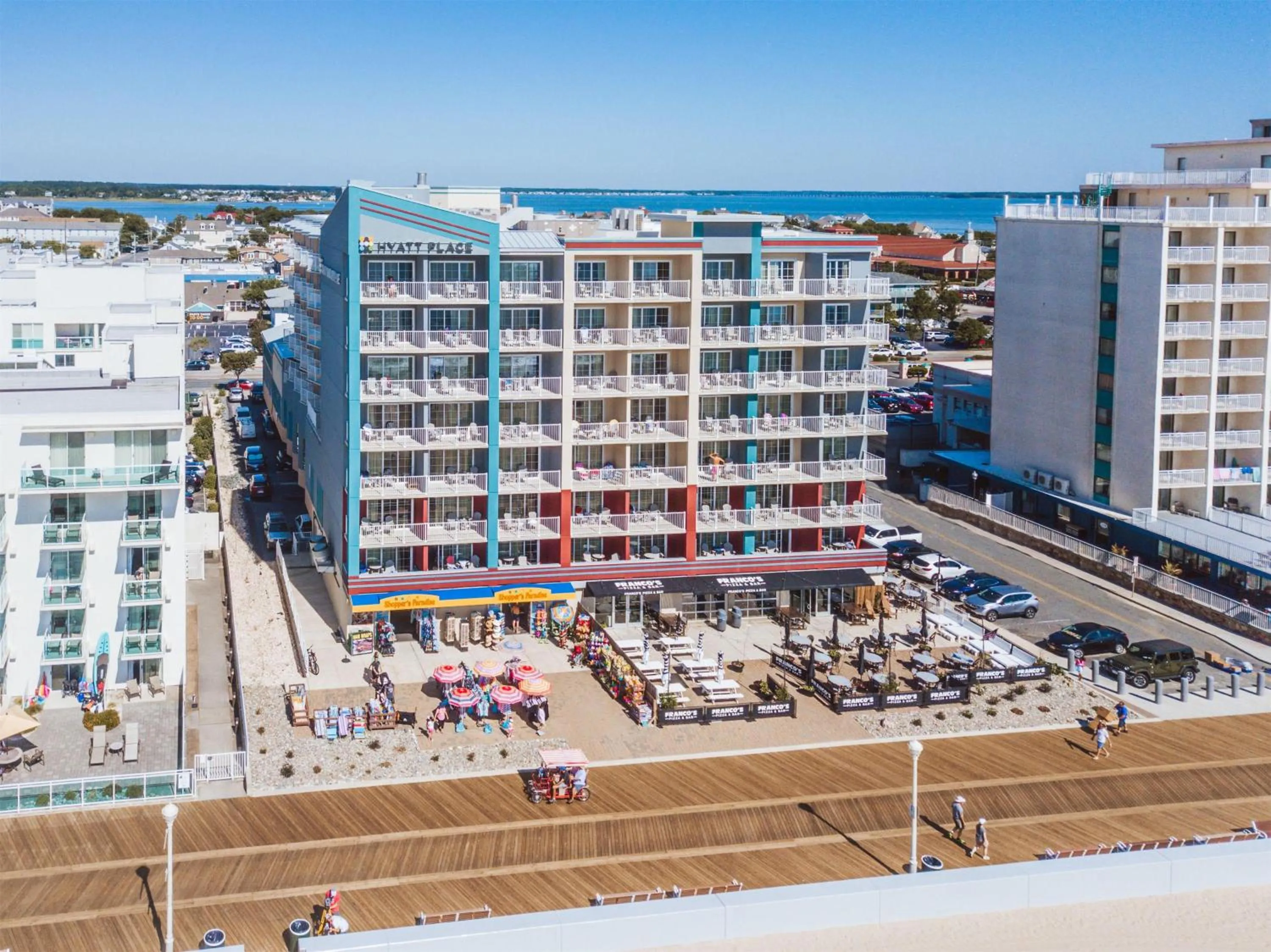 Property building in Hyatt Place Ocean City Oceanfront