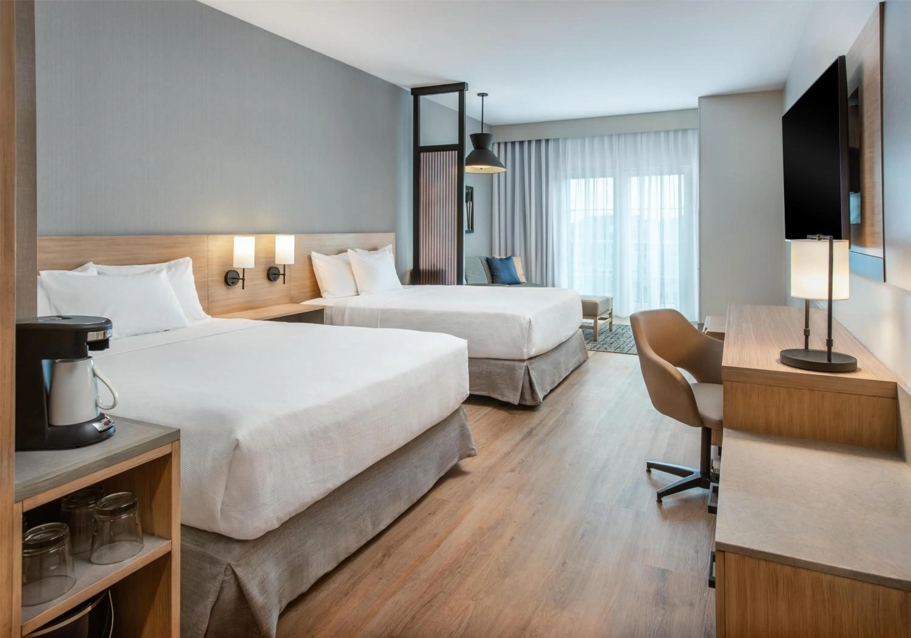 Bedroom, Bed in Hyatt Place Ocean City Oceanfront