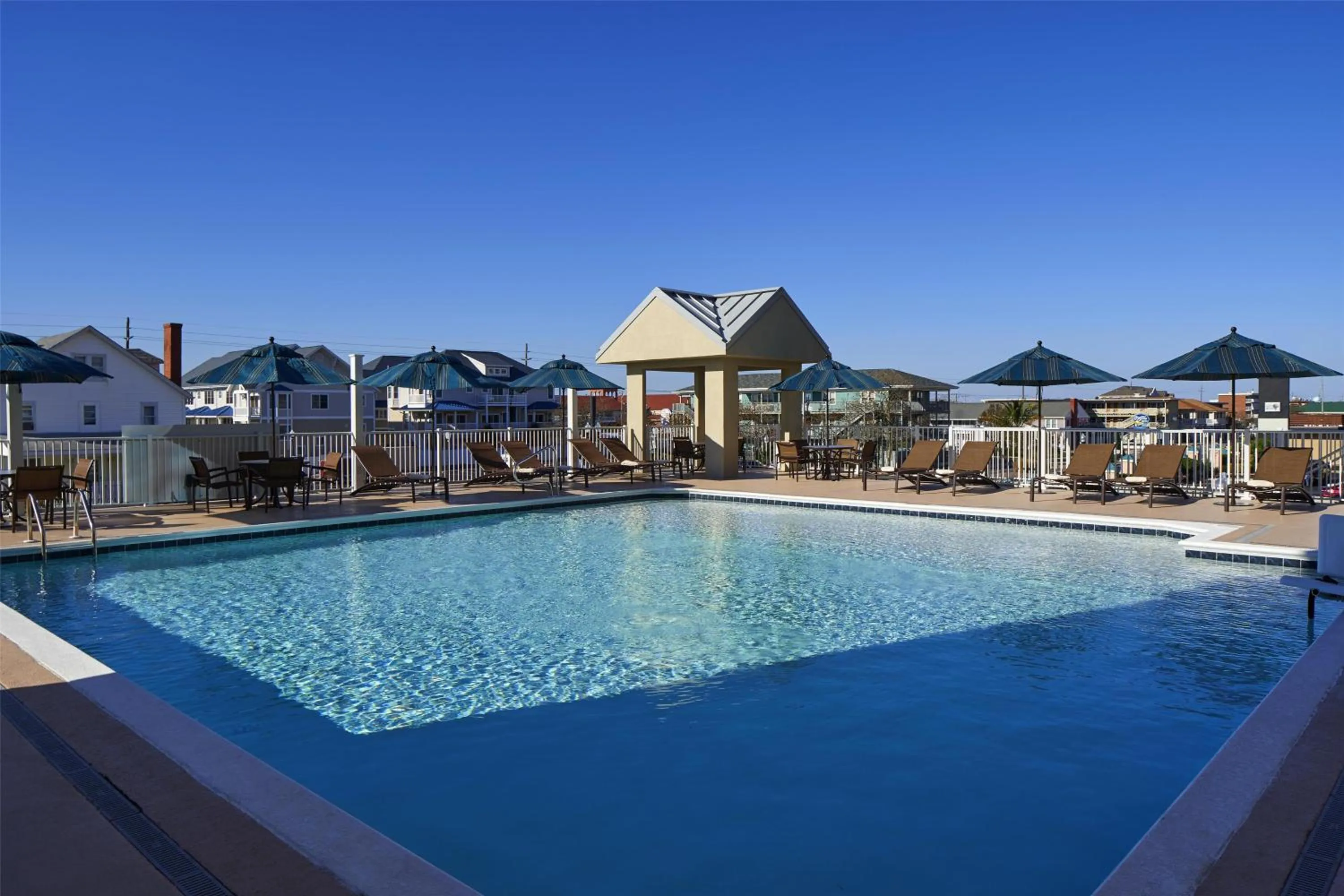 Swimming pool in Hyatt Place Ocean City Oceanfront