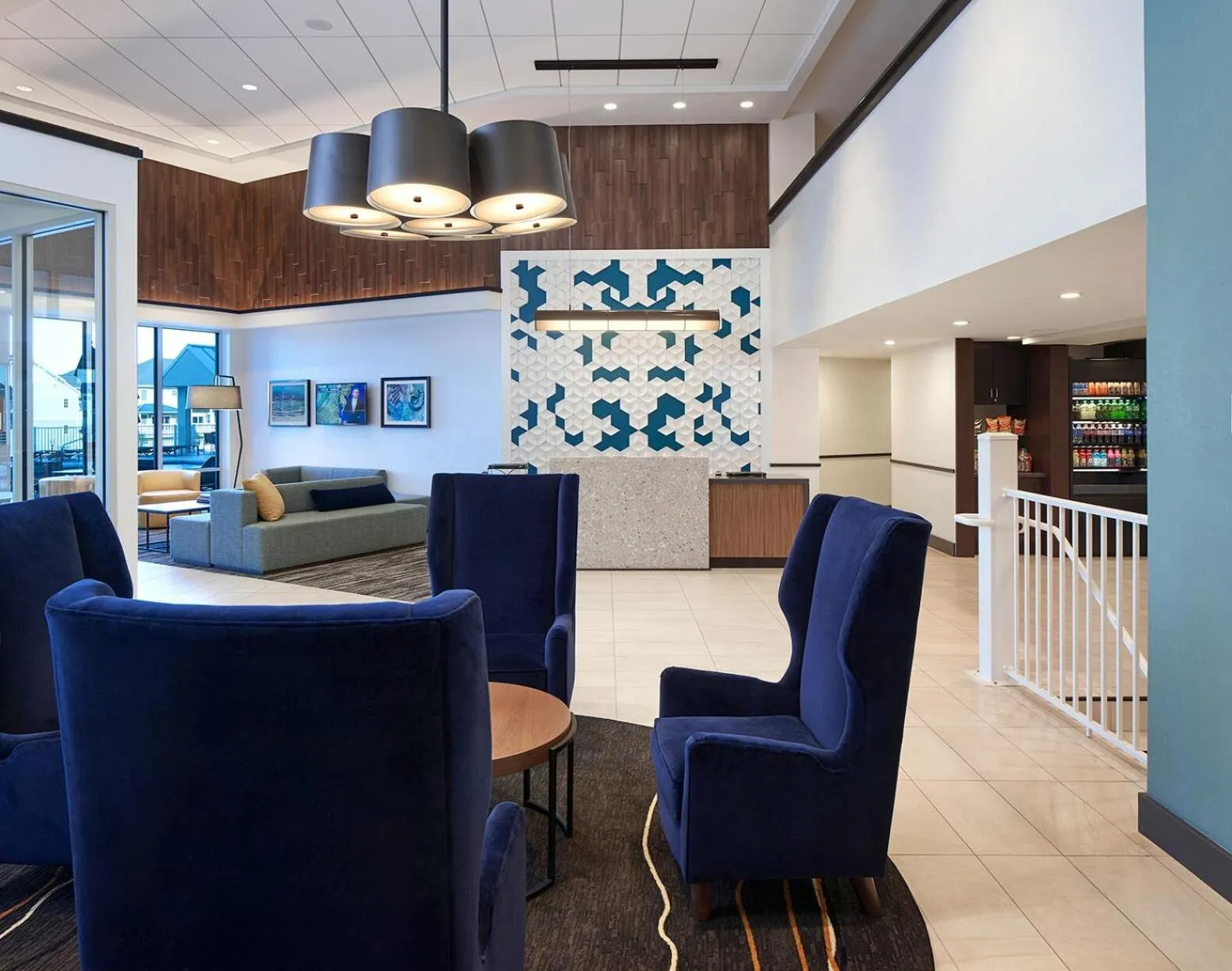 Lobby or reception in Hyatt Place Ocean City Oceanfront