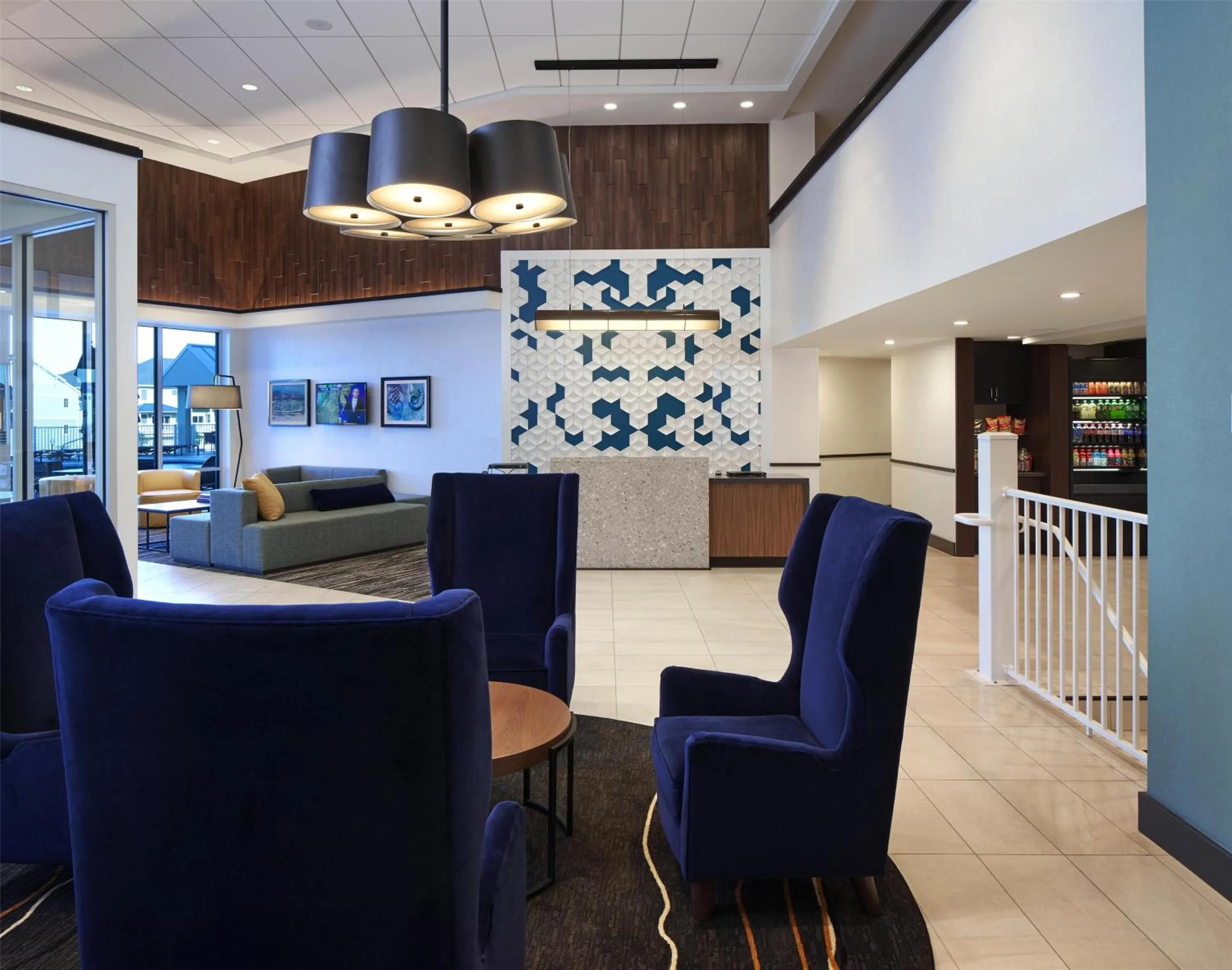 Lobby or reception in Hyatt Place Ocean City Oceanfront