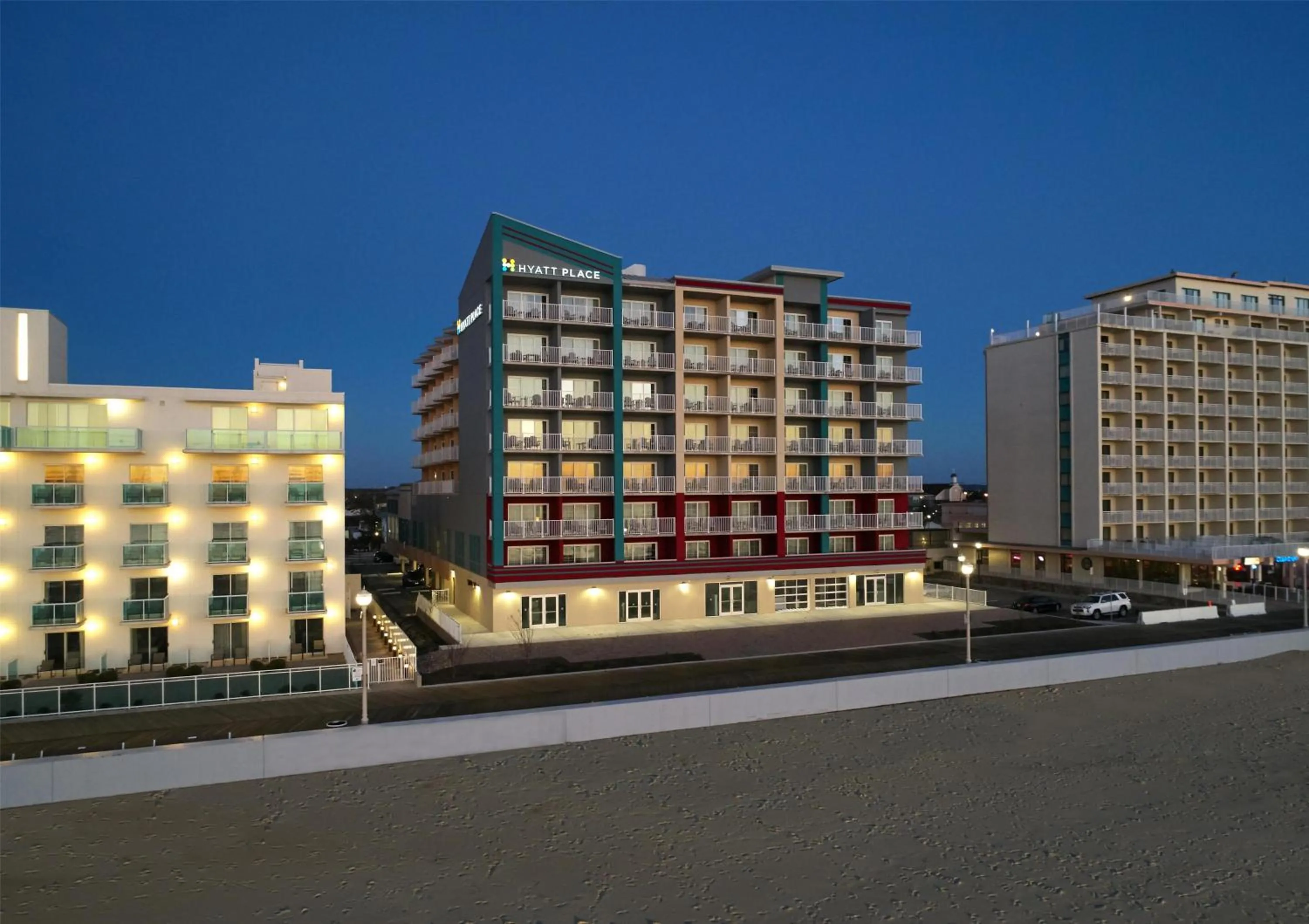 Property building in Hyatt Place Ocean City Oceanfront