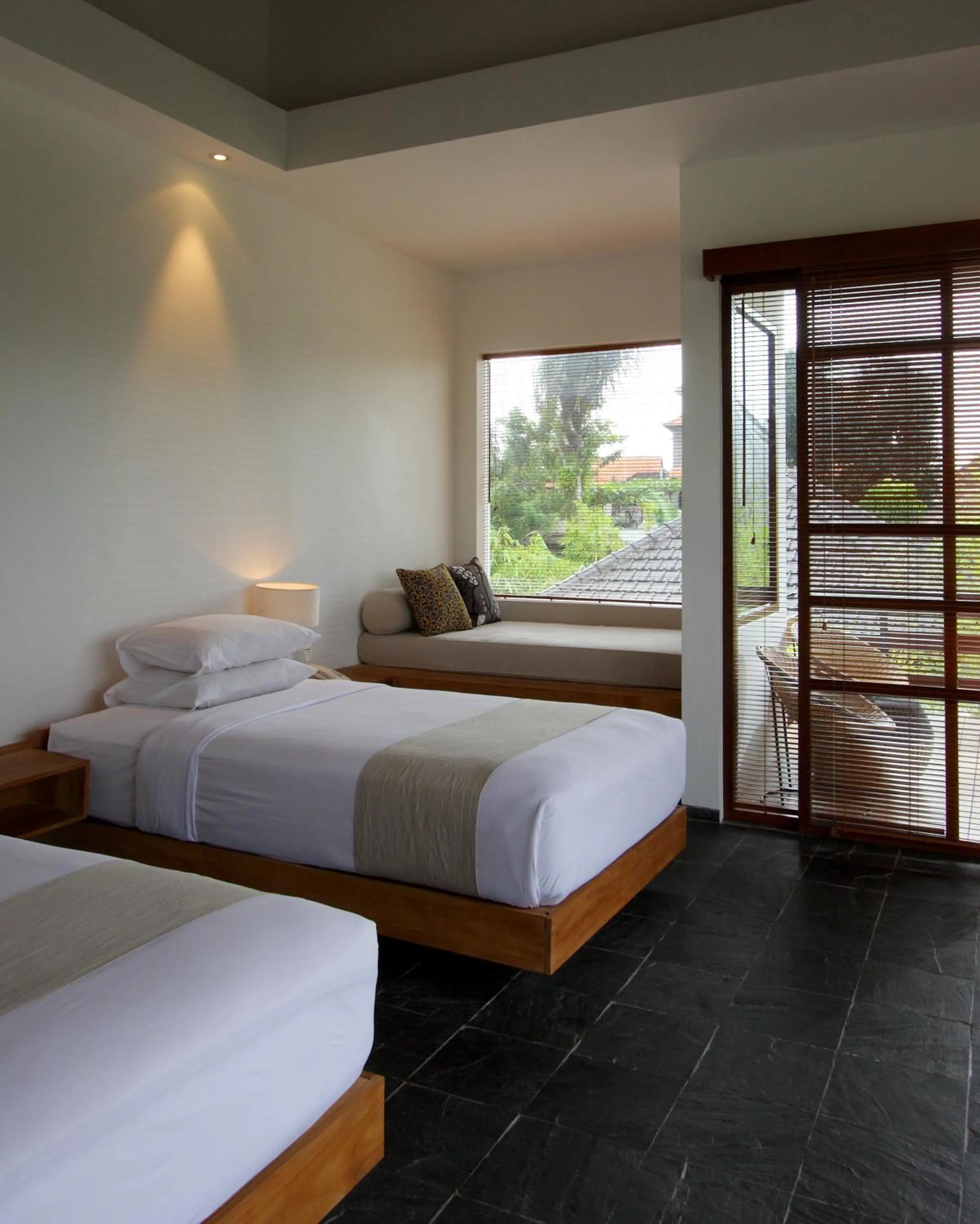 Bed in Tegal Sari Accommodation Ubud