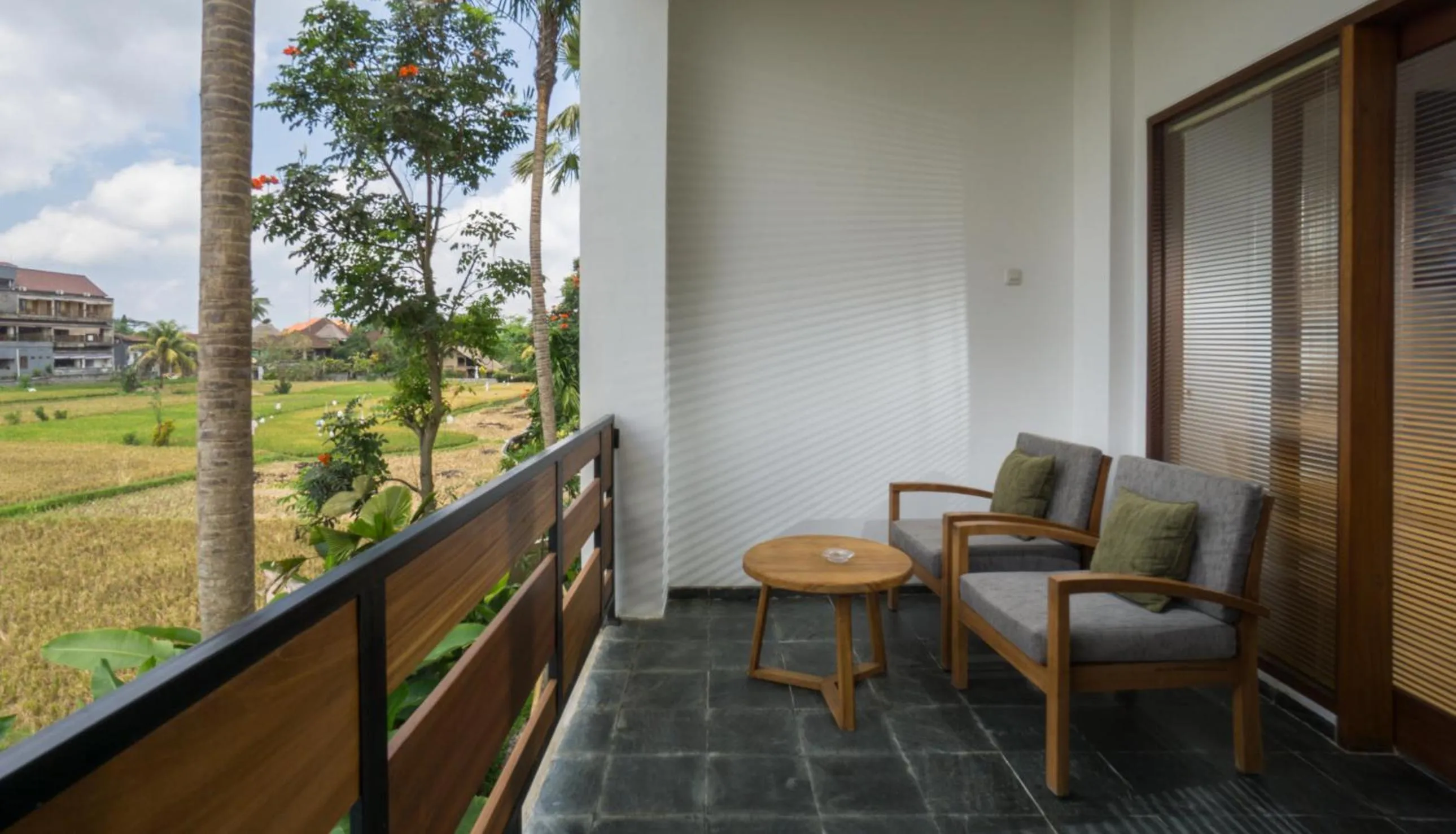Balcony/Terrace in Tegal Sari Accommodation Ubud