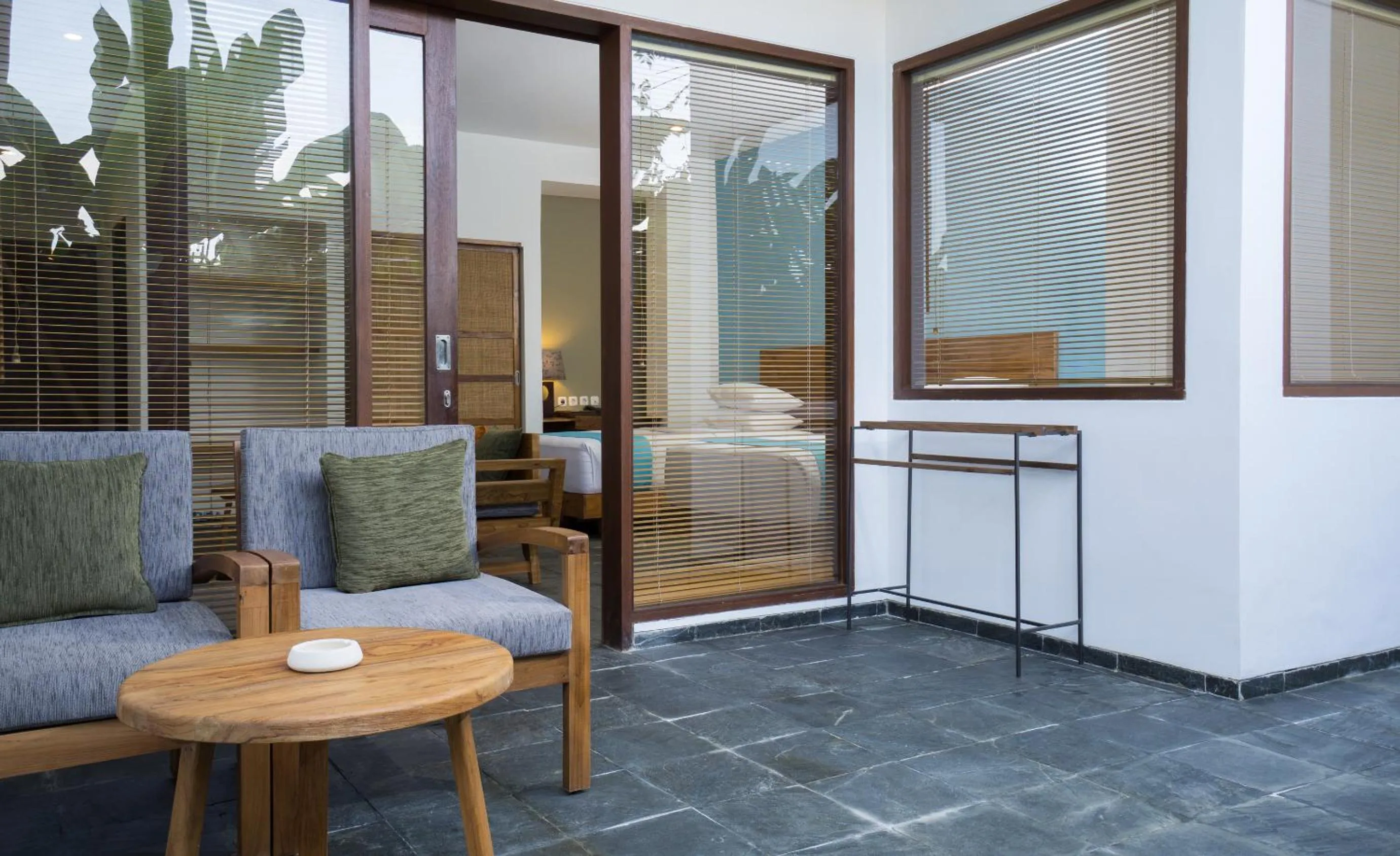 Balcony/Terrace in Tegal Sari Accommodation Ubud