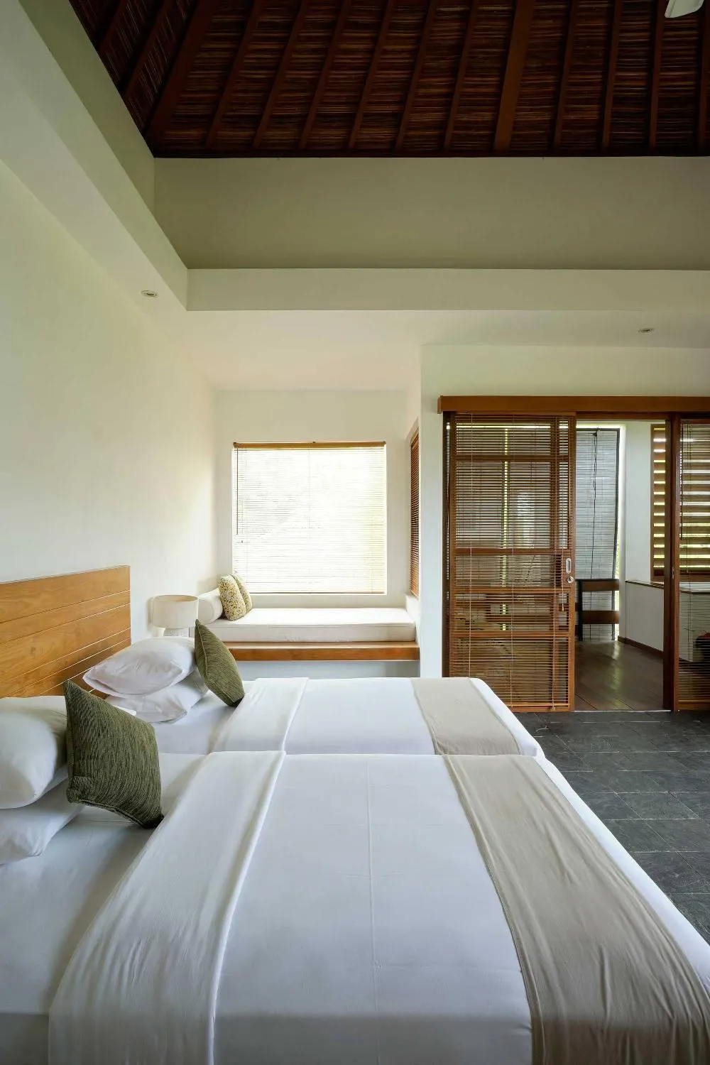 Bed in Tegal Sari Accommodation Ubud