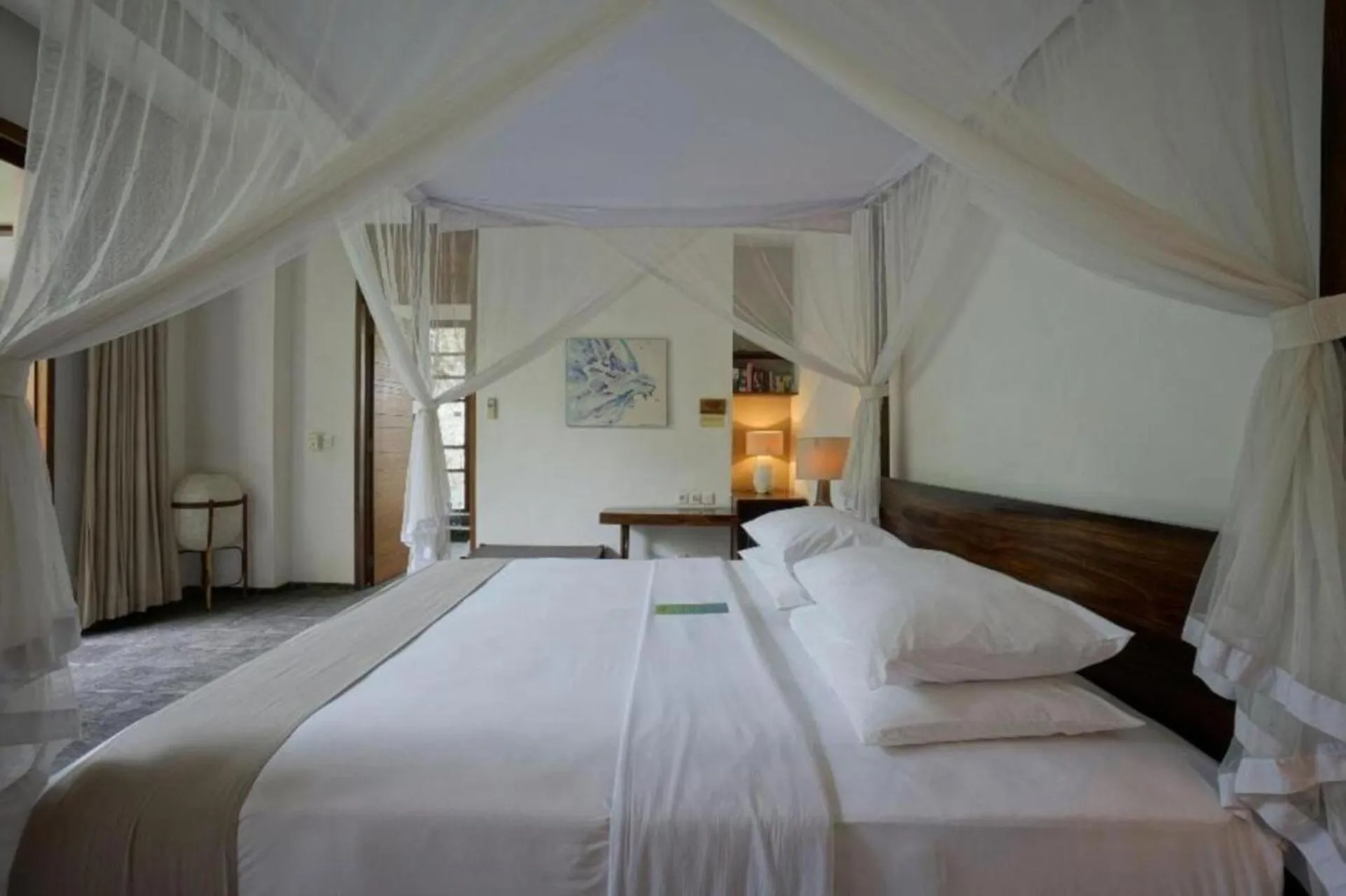 Bed in Tegal Sari Accommodation Ubud