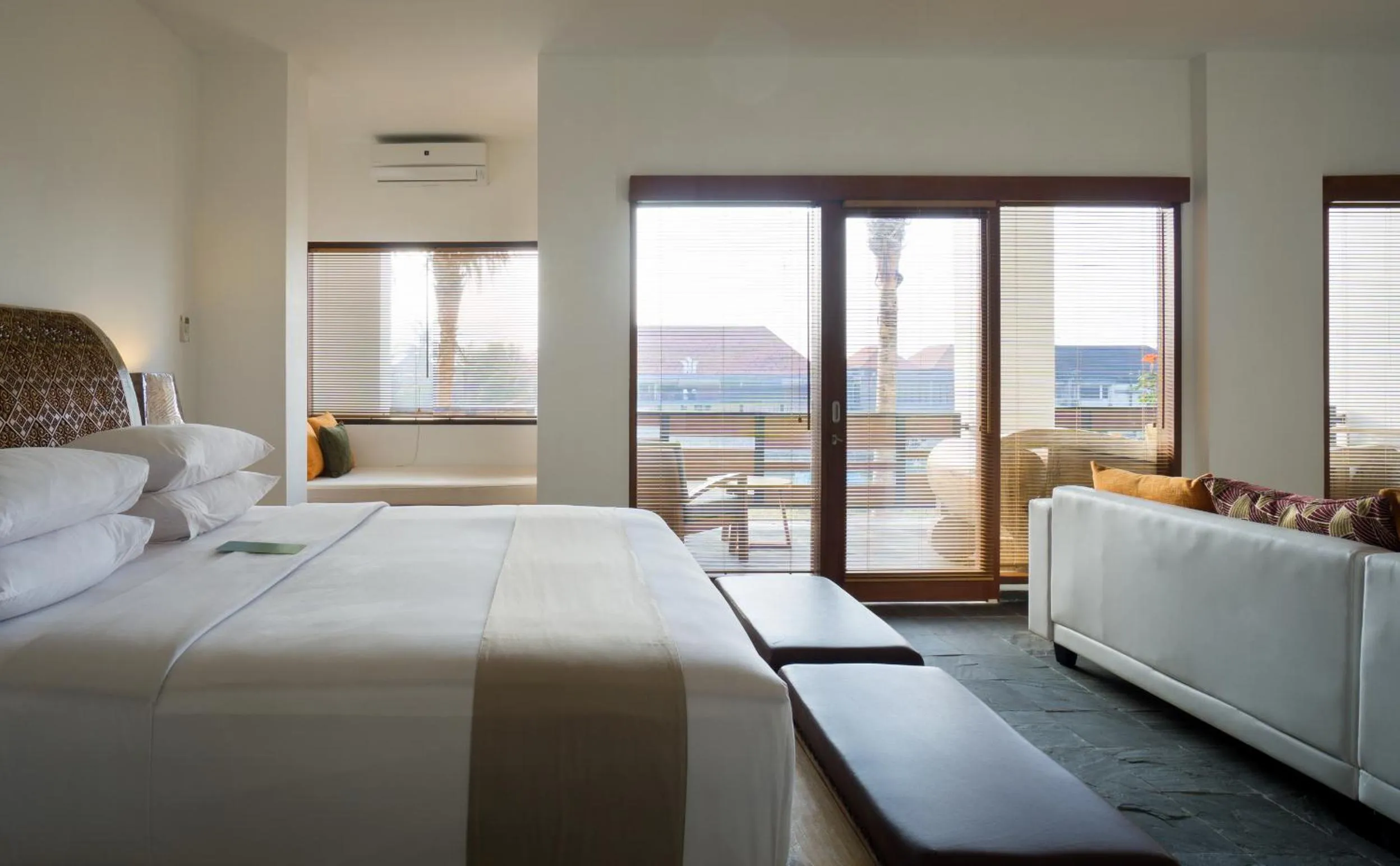 Bed in Tegal Sari Accommodation Ubud