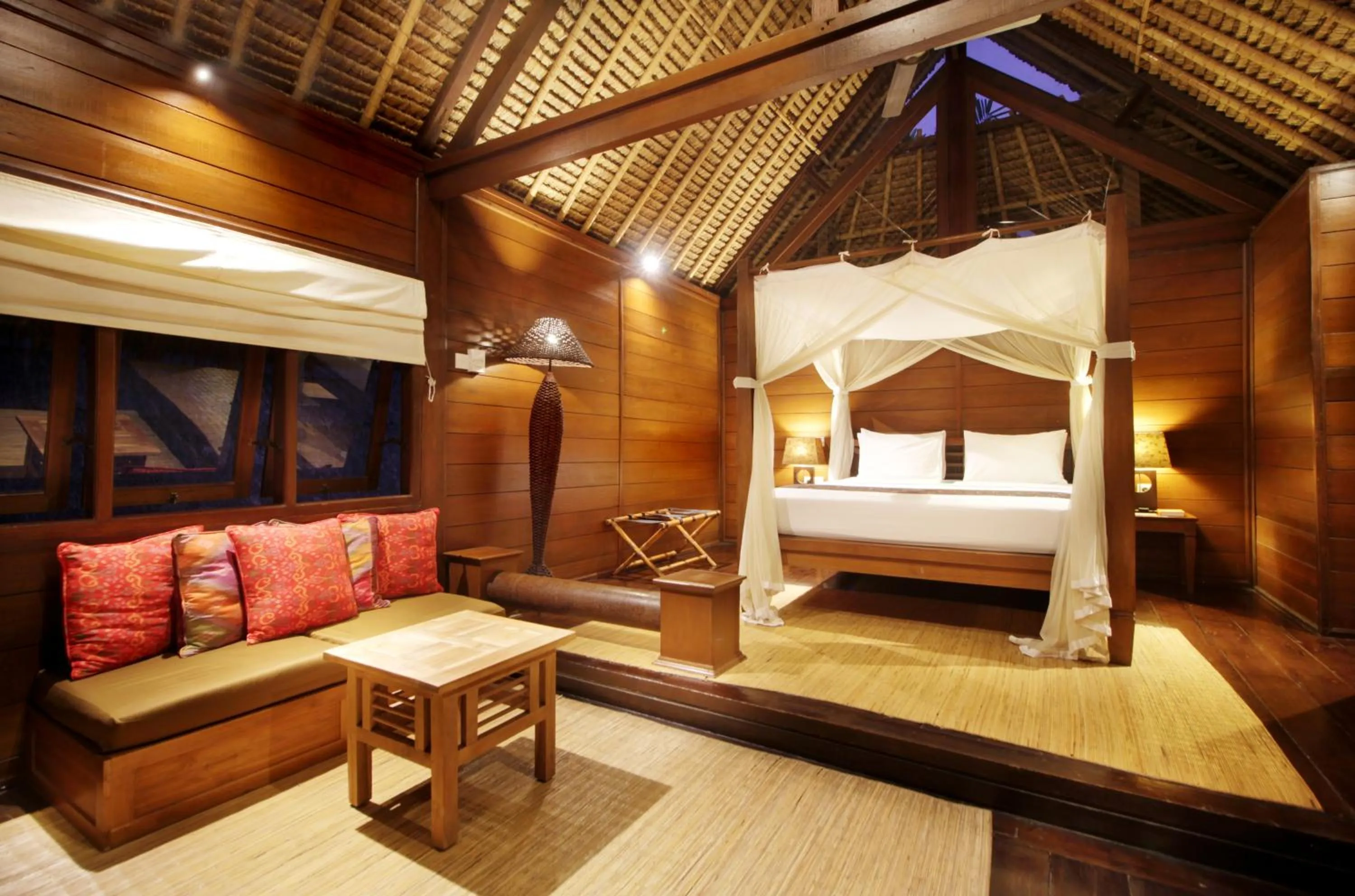 Bed in Tegal Sari Accommodation Ubud