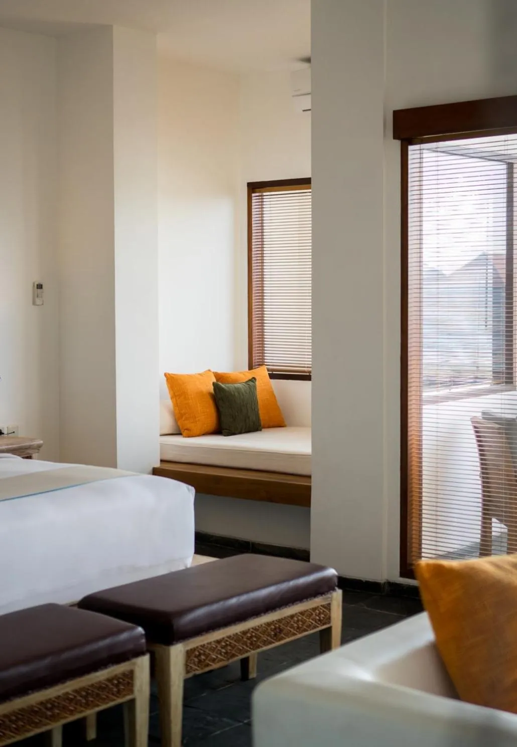 Bed in Tegal Sari Accommodation Ubud