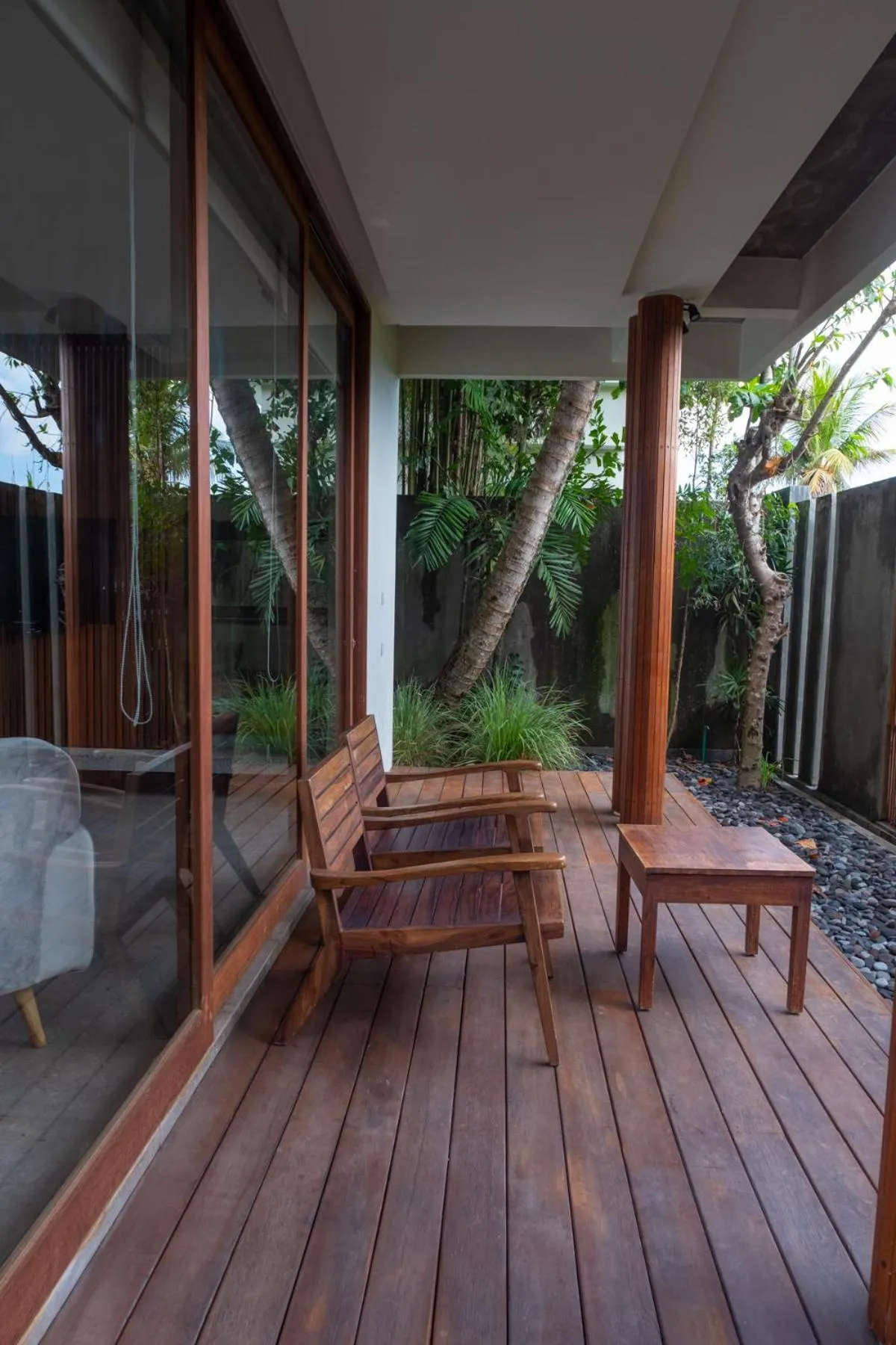 Balcony/Terrace in Tegal Sari Accommodation Ubud