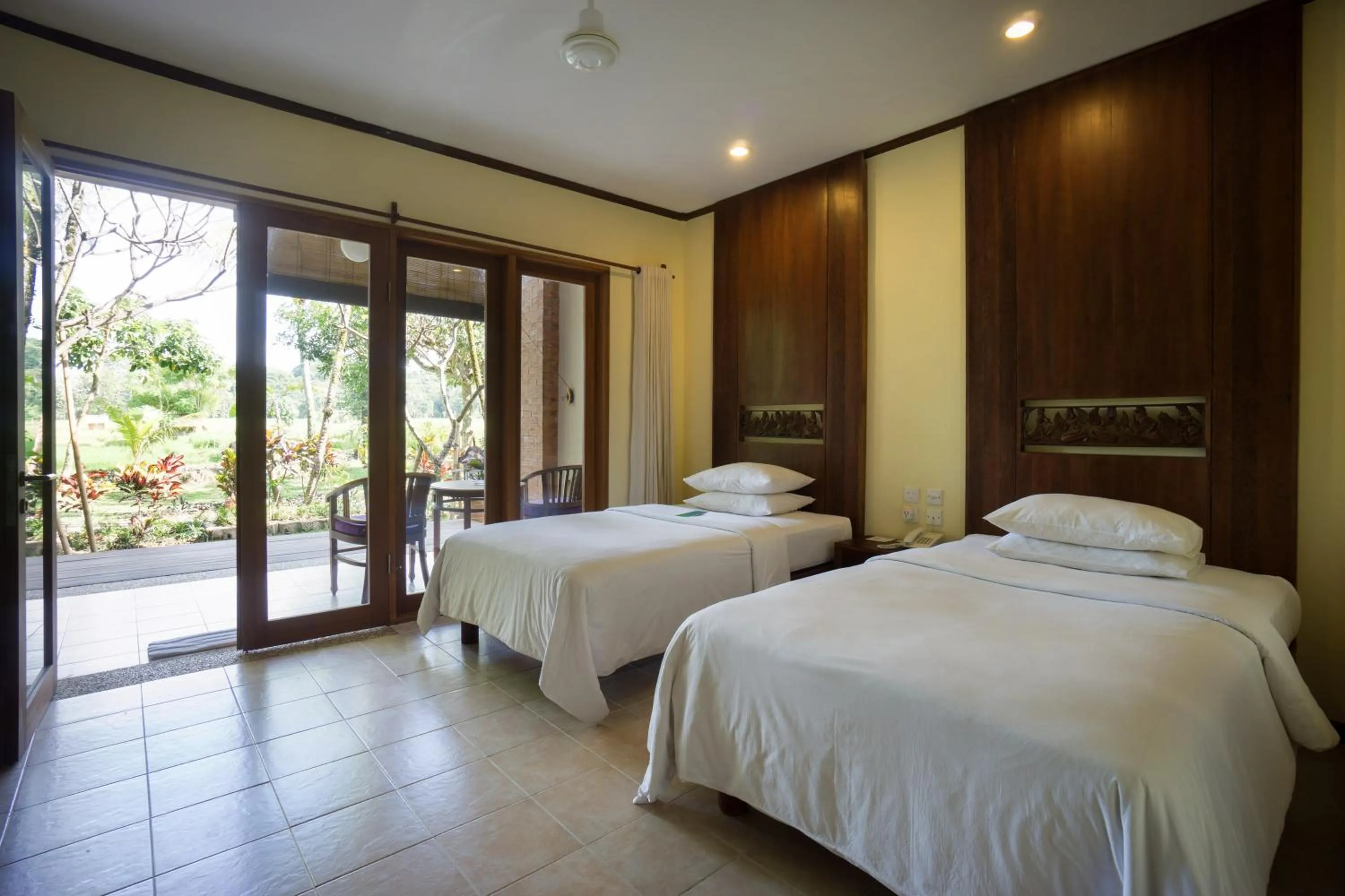 Bed in Tegal Sari Accommodation Ubud