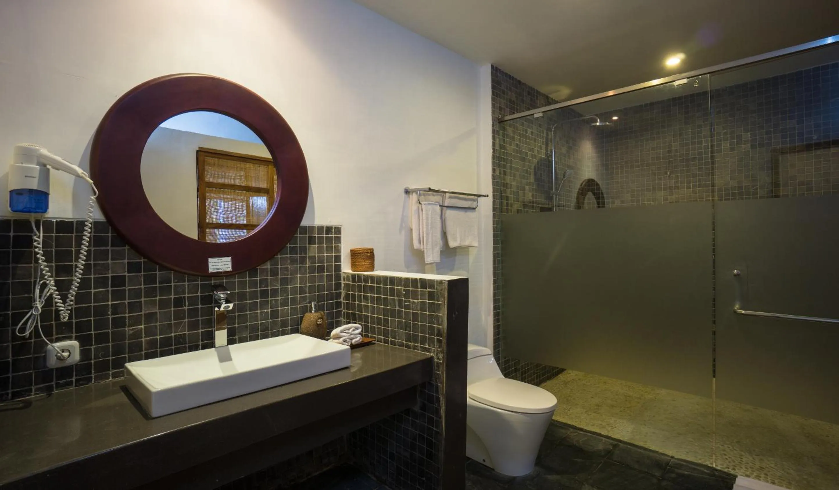 Shower in Tegal Sari Accommodation Ubud