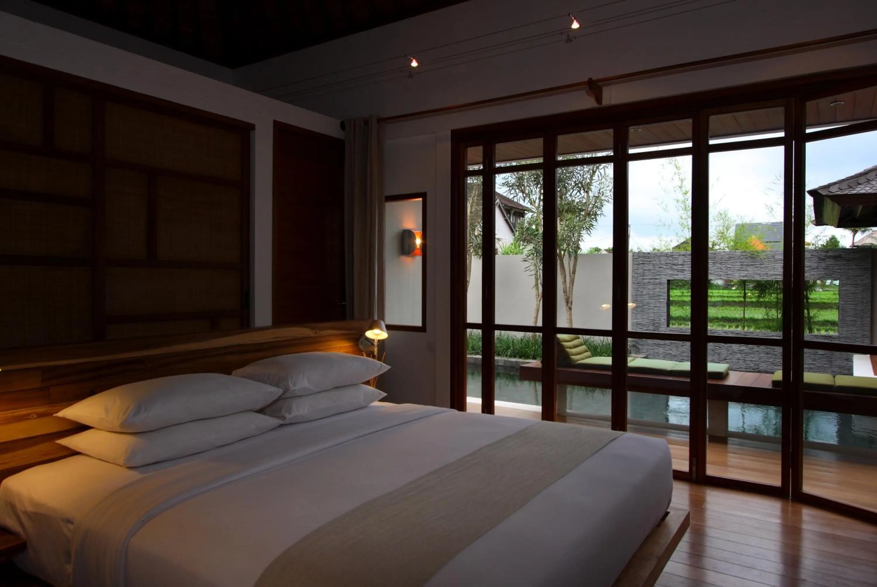 Bed in Tegal Sari Accommodation Ubud