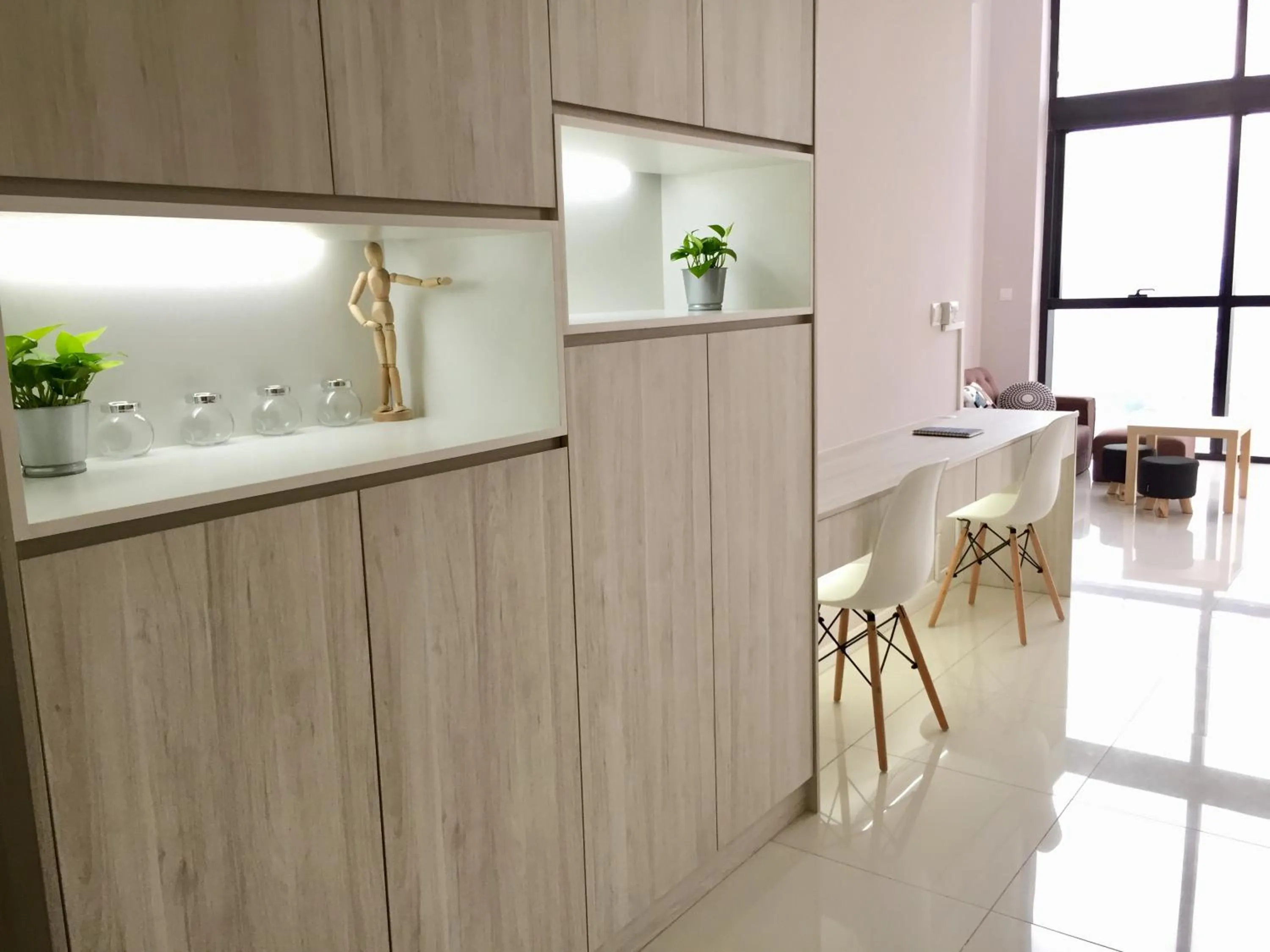 Living room in Minimalist Duplex @ Petaling Jaya & Sunway