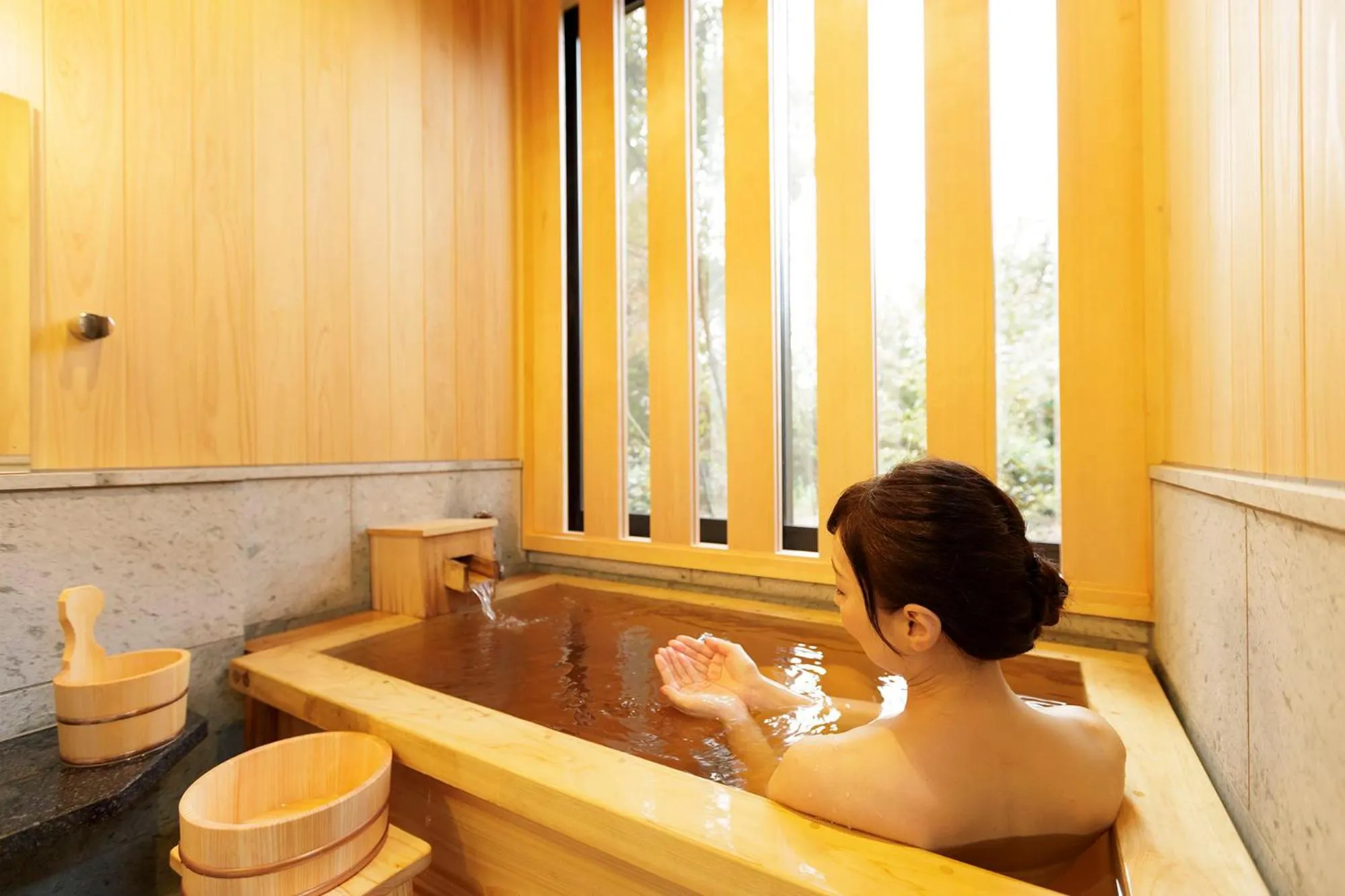 Bathroom in Hotel Shiki no Yakata Nasu
