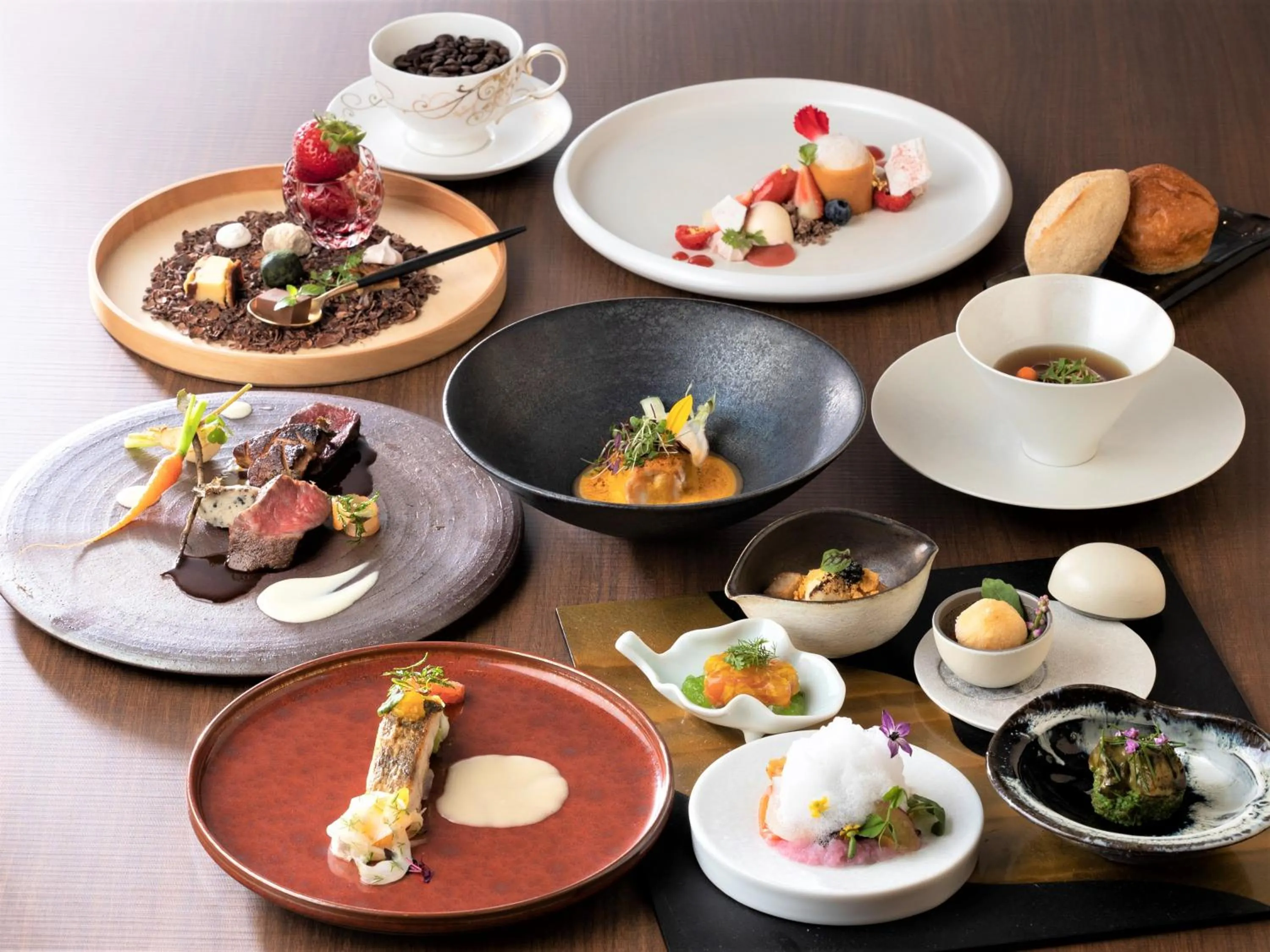 Food in Hotel Shiki no Yakata Nasu