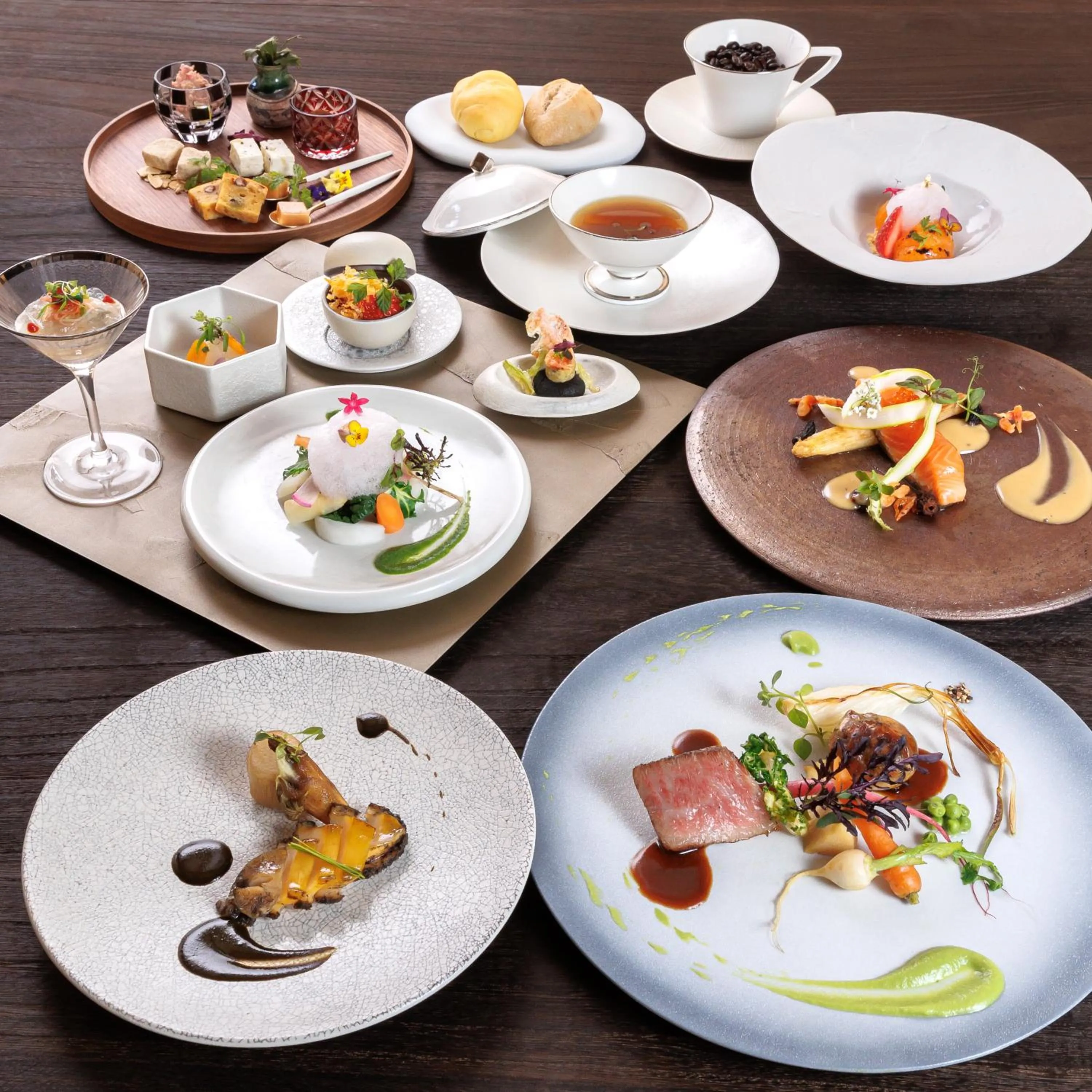 Food in Hotel Shiki no Yakata Nasu