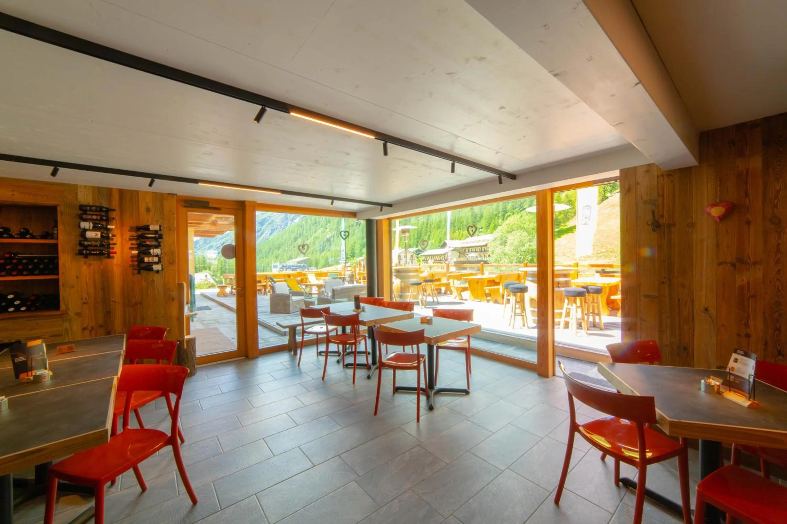 Restaurant/places to eat in Walsertal Residence