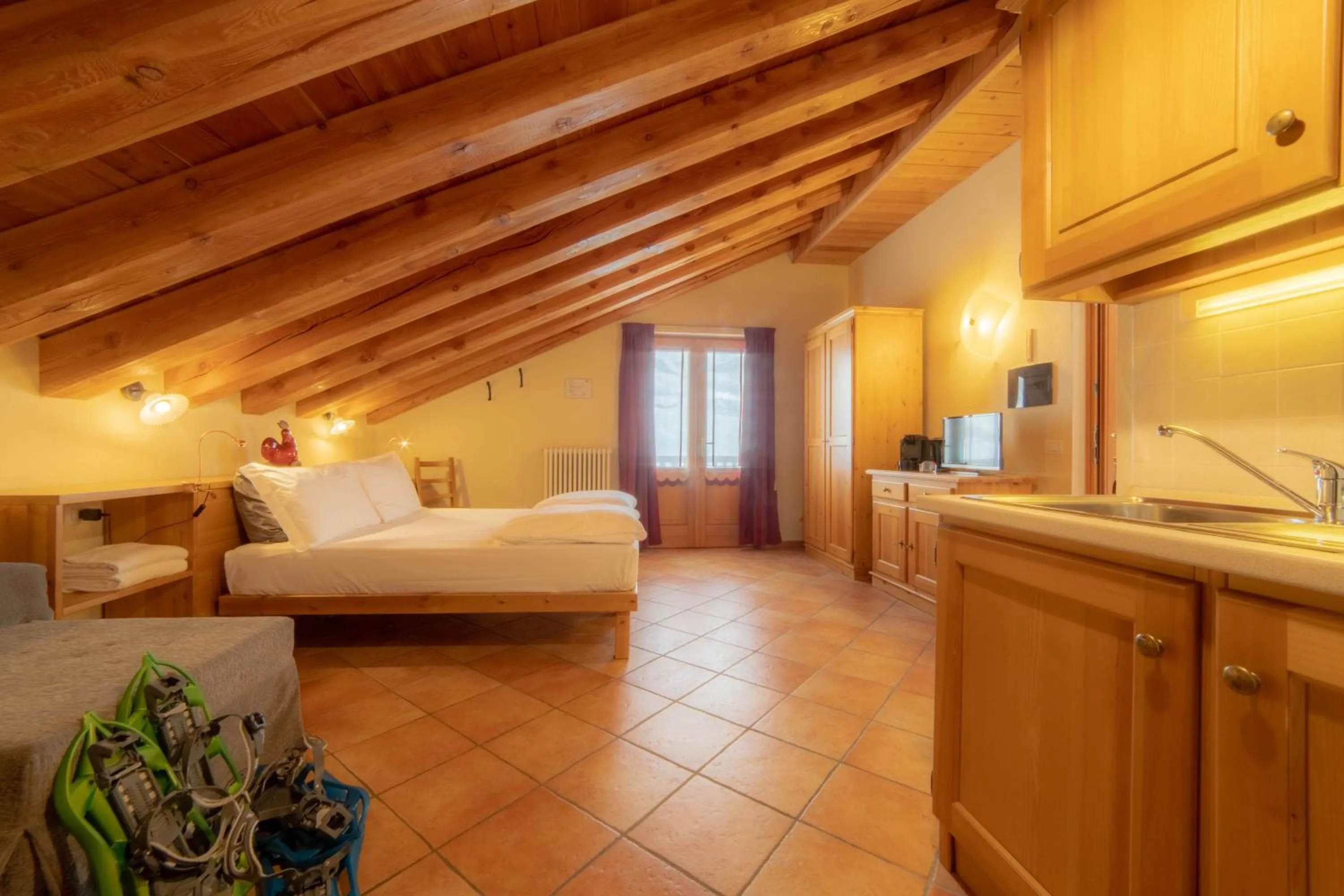 Bedroom, Bed in Walsertal Residence