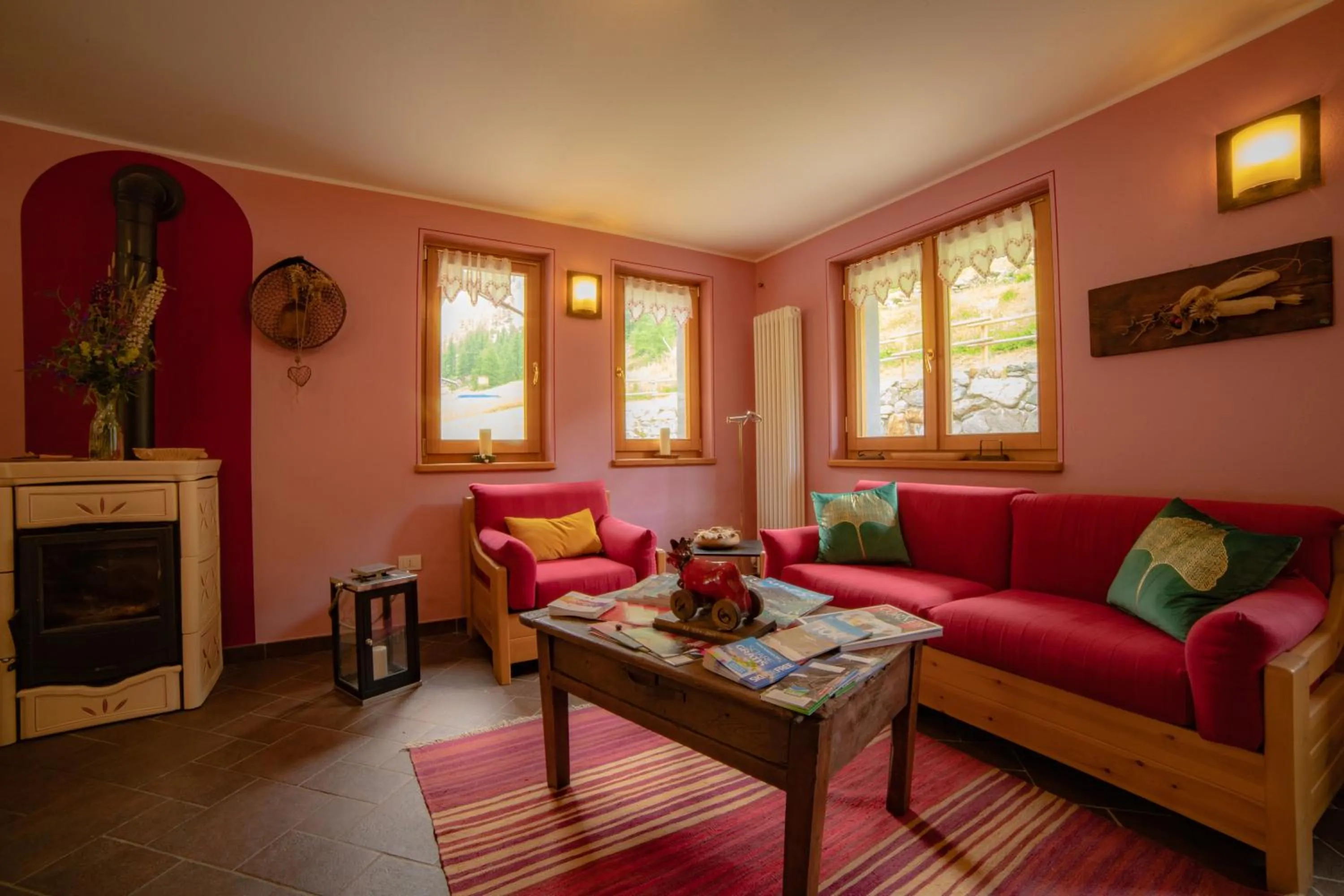 Lobby or reception in Walsertal Residence