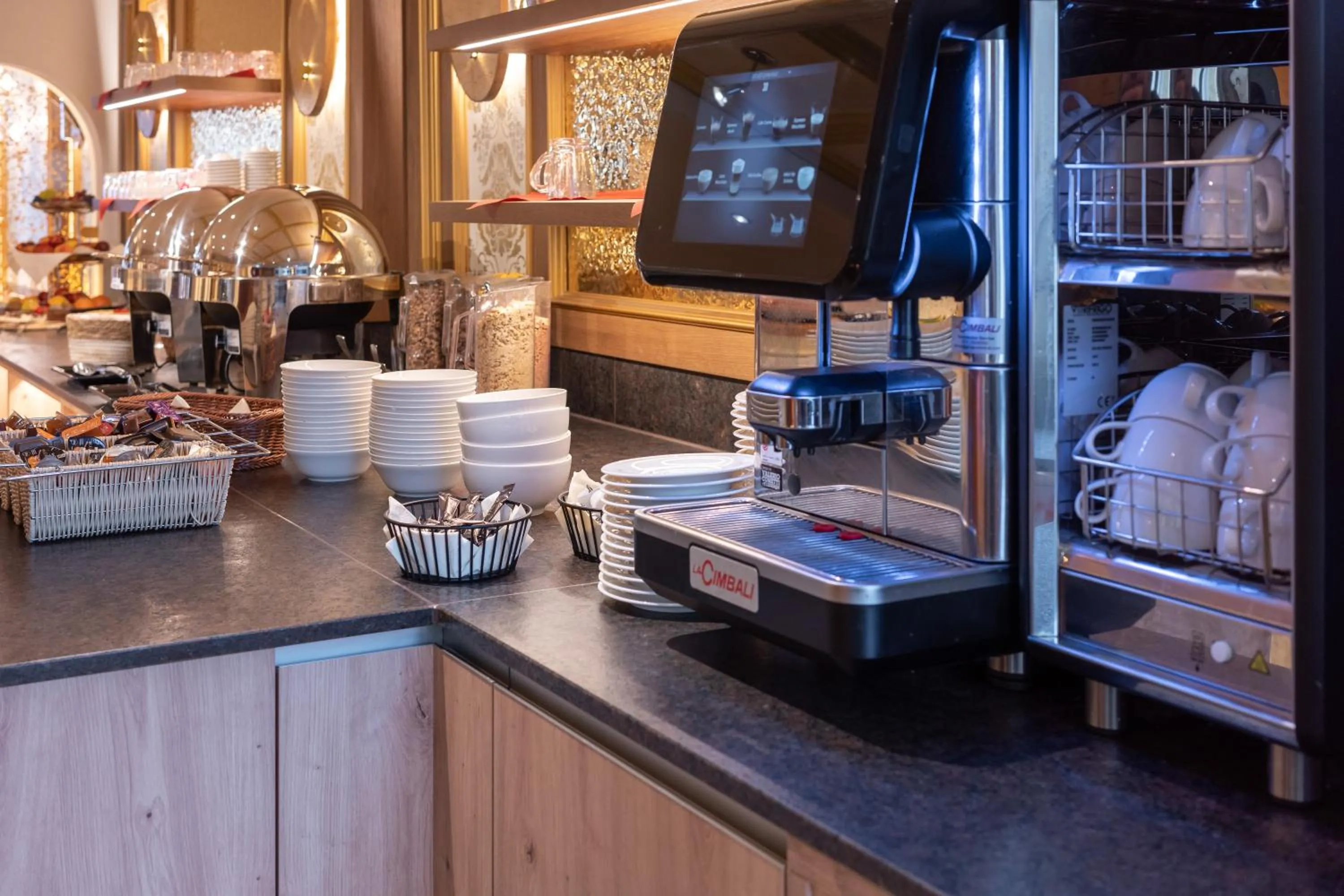 Buffet breakfast in Hotel Ludwigs