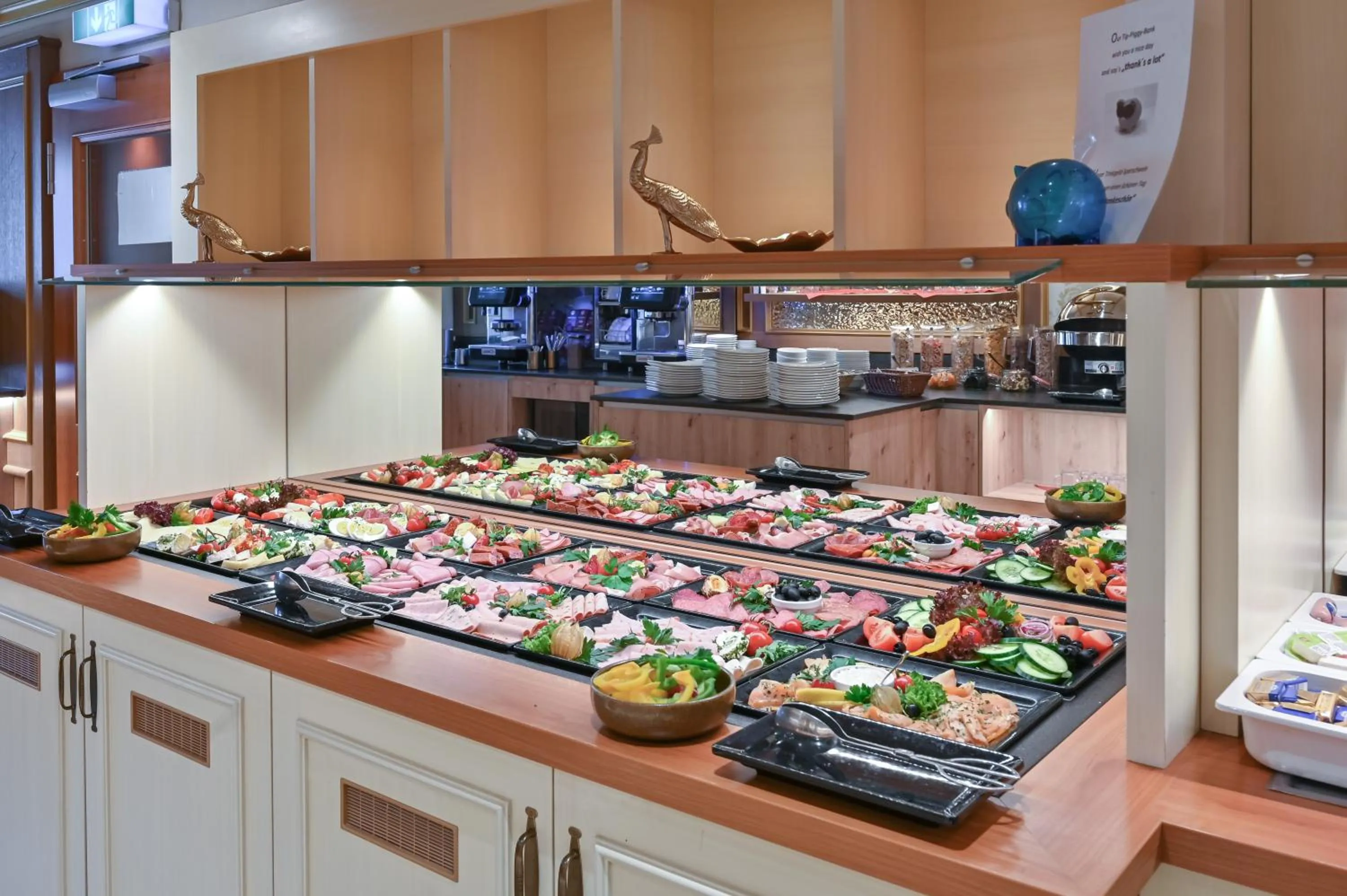 Buffet breakfast in Hotel Ludwigs